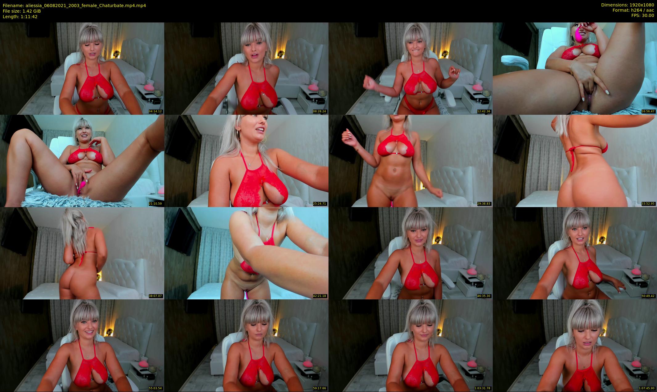 aliessia — 72 minute Chaturbate female cam show recording, 1080p, Aug 6, 2021