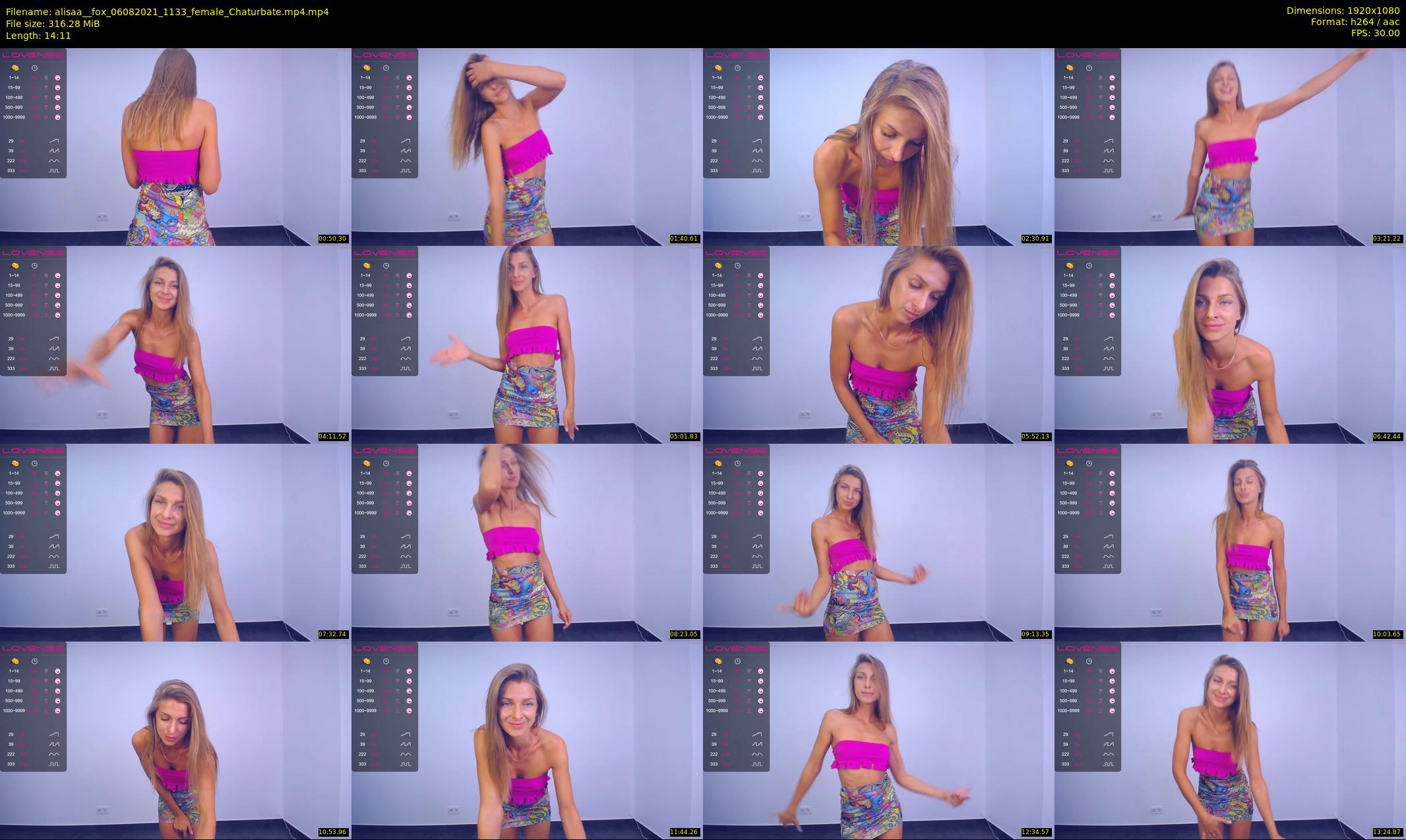alisaa__fox — 15 minute Chaturbate female cam show recording, 1080p, Aug 6, 2021