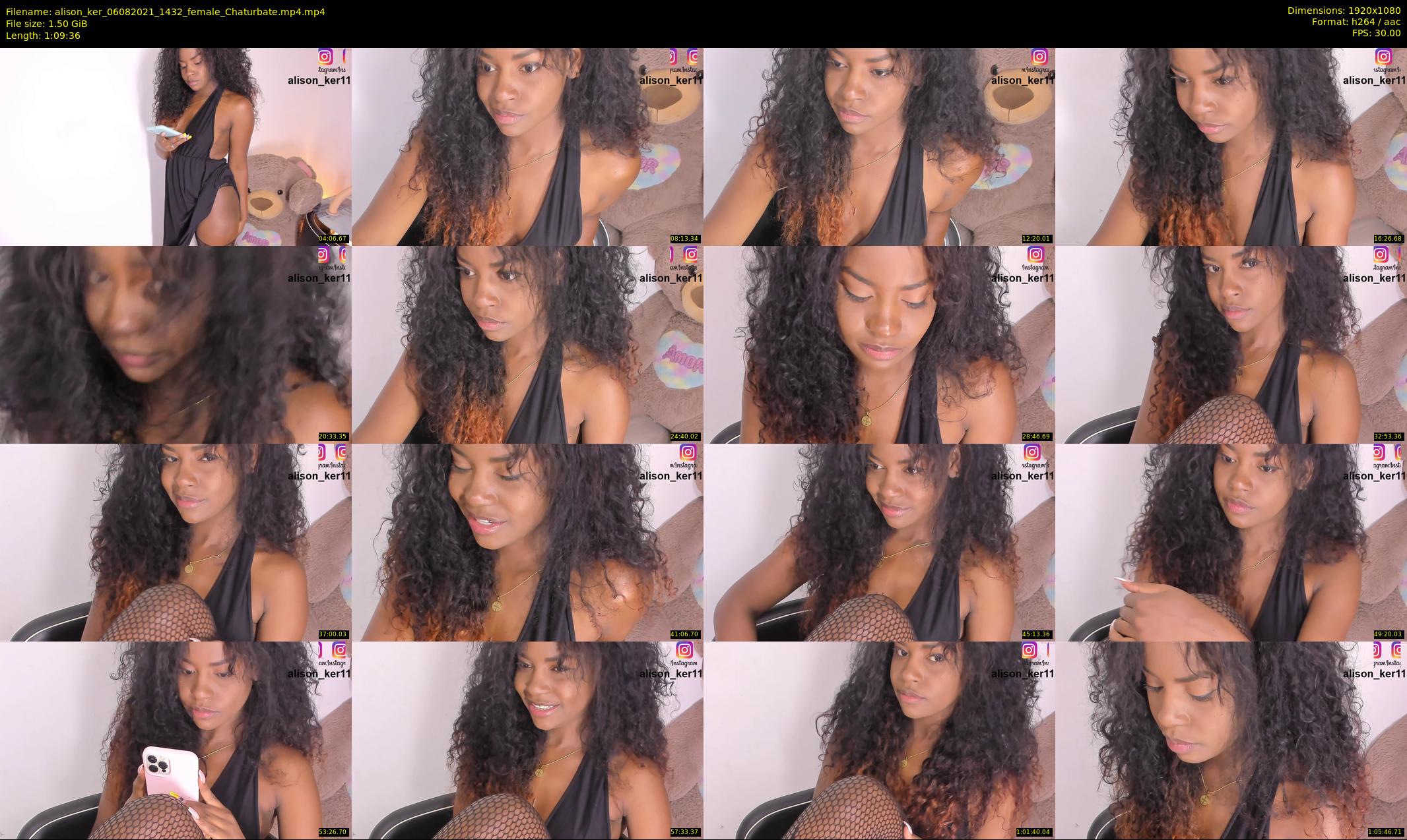 alison_ker — 70 minute Chaturbate female cam show recording, 1080p, Aug 6, 2021