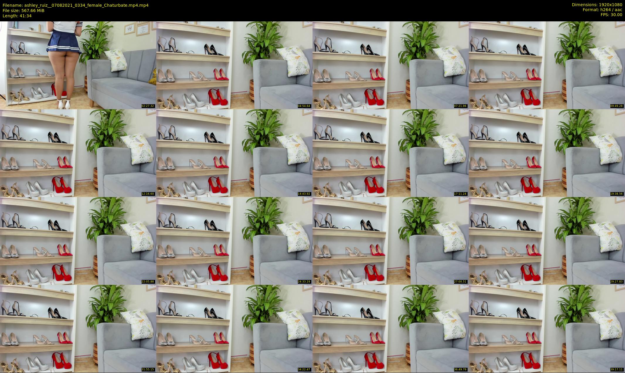 ashley_ruiz_ — 42 minute Chaturbate female cam show recording, 1080p, Aug 7, 2021