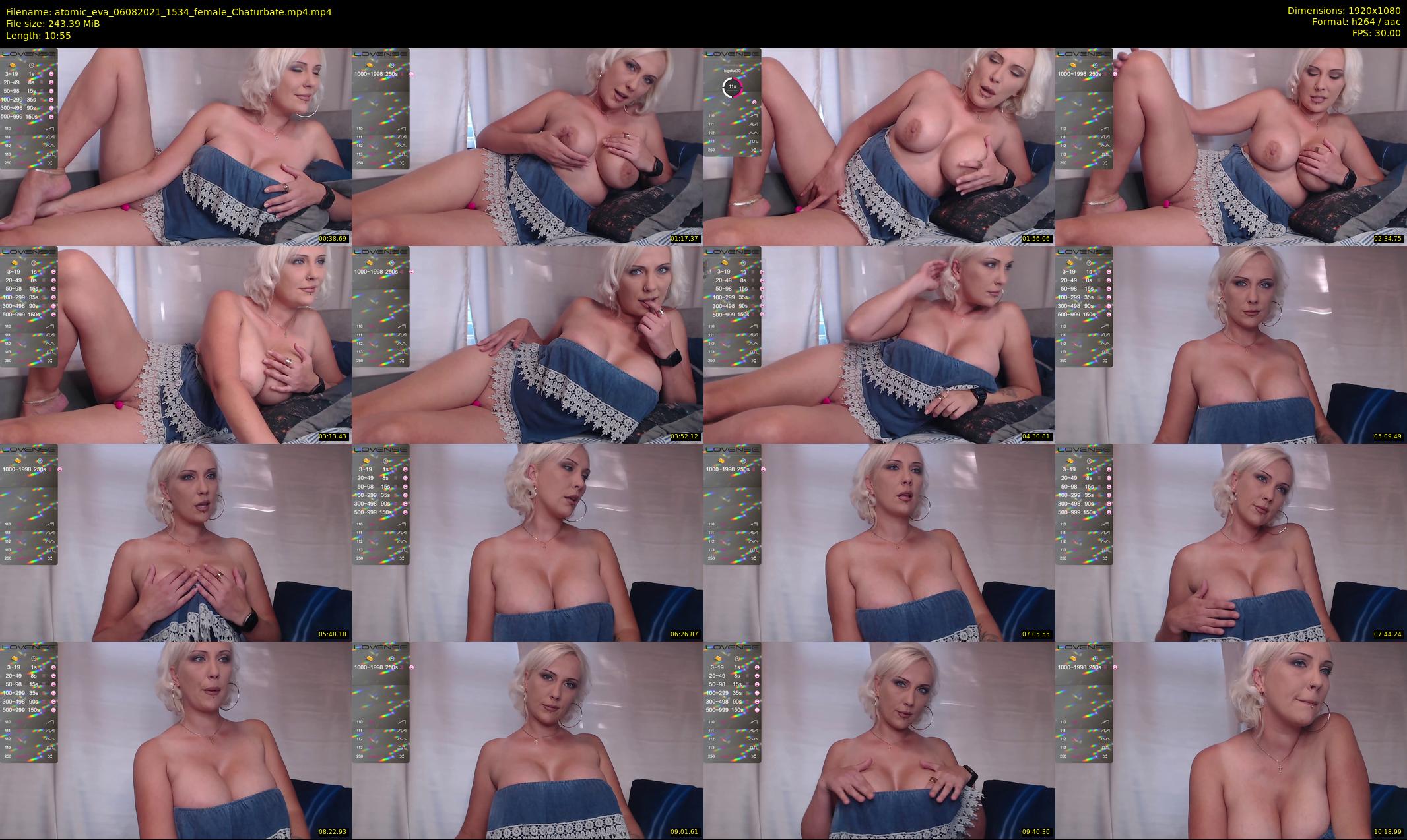 atomic_eva — 11 minute Chaturbate female cam show recording, 1080p, Aug 6, 2021