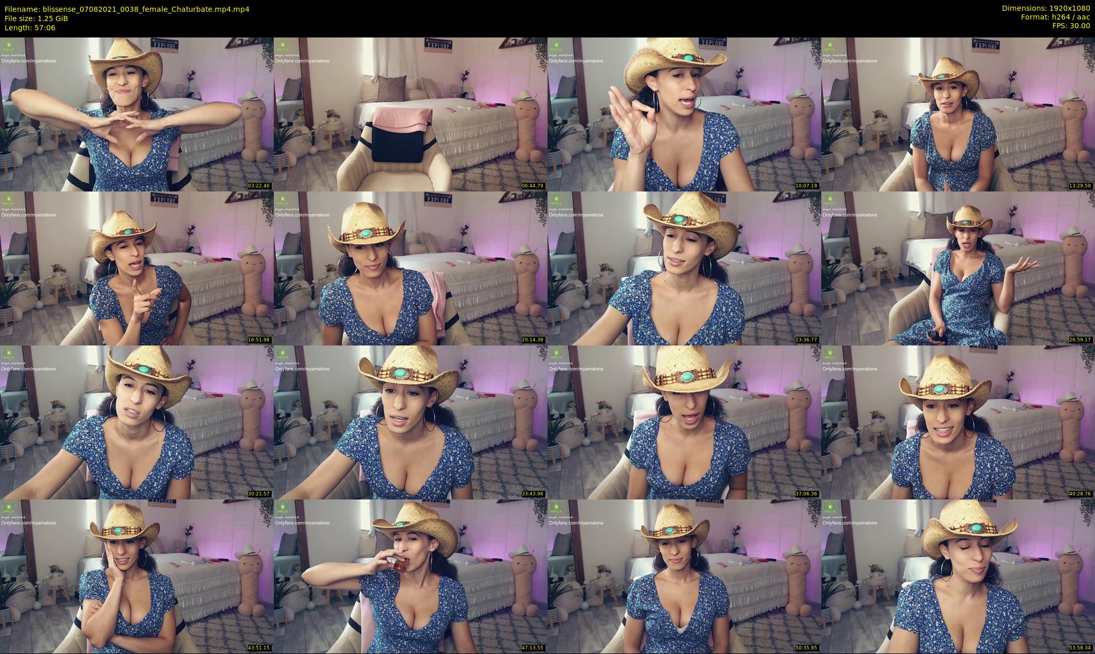 blissense — 58 minute Chaturbate female cam show recording, 1080p, Aug 7, 2021