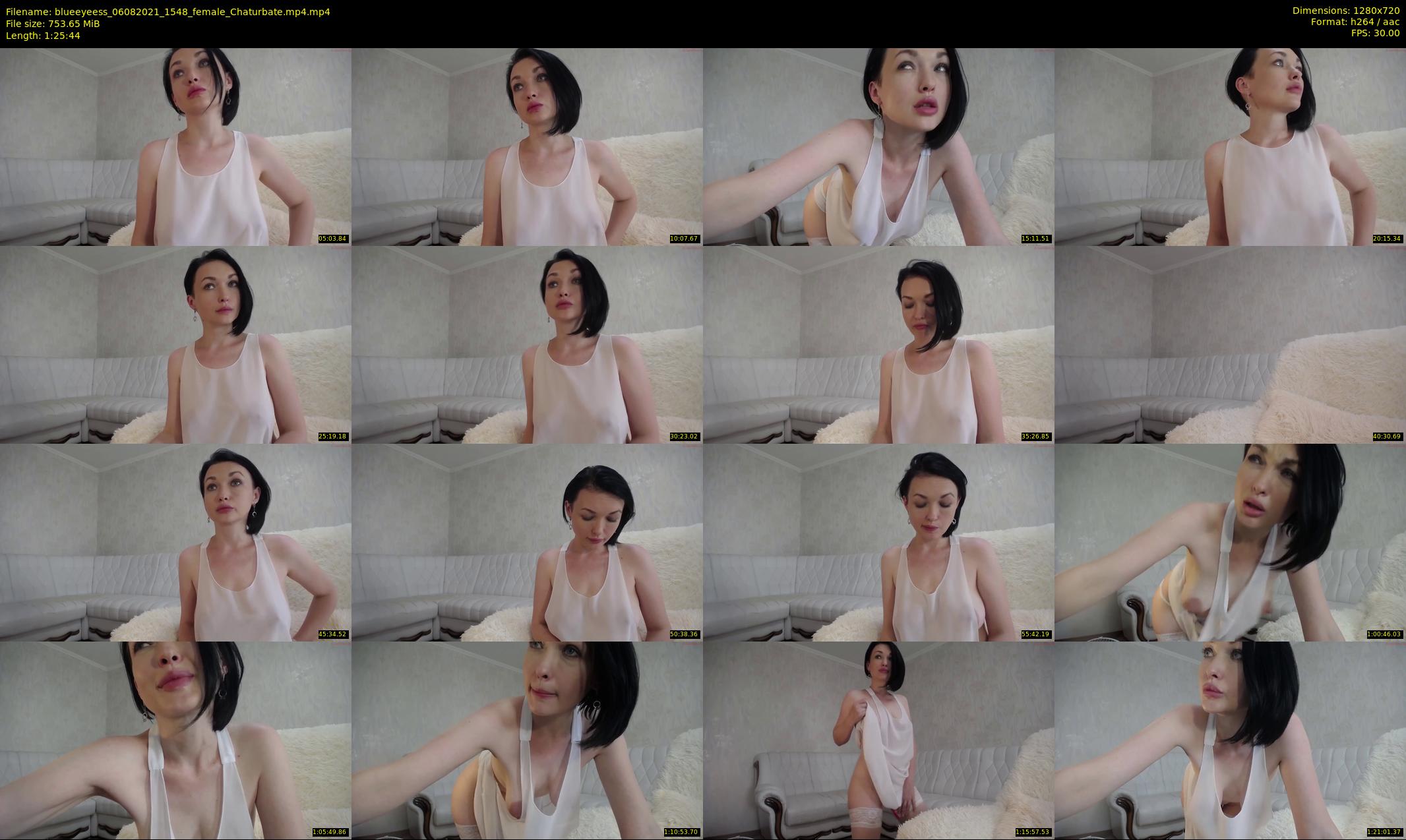 blueeyeess — 86 minute Chaturbate female cam show recording, 720p, Aug 6, 2021