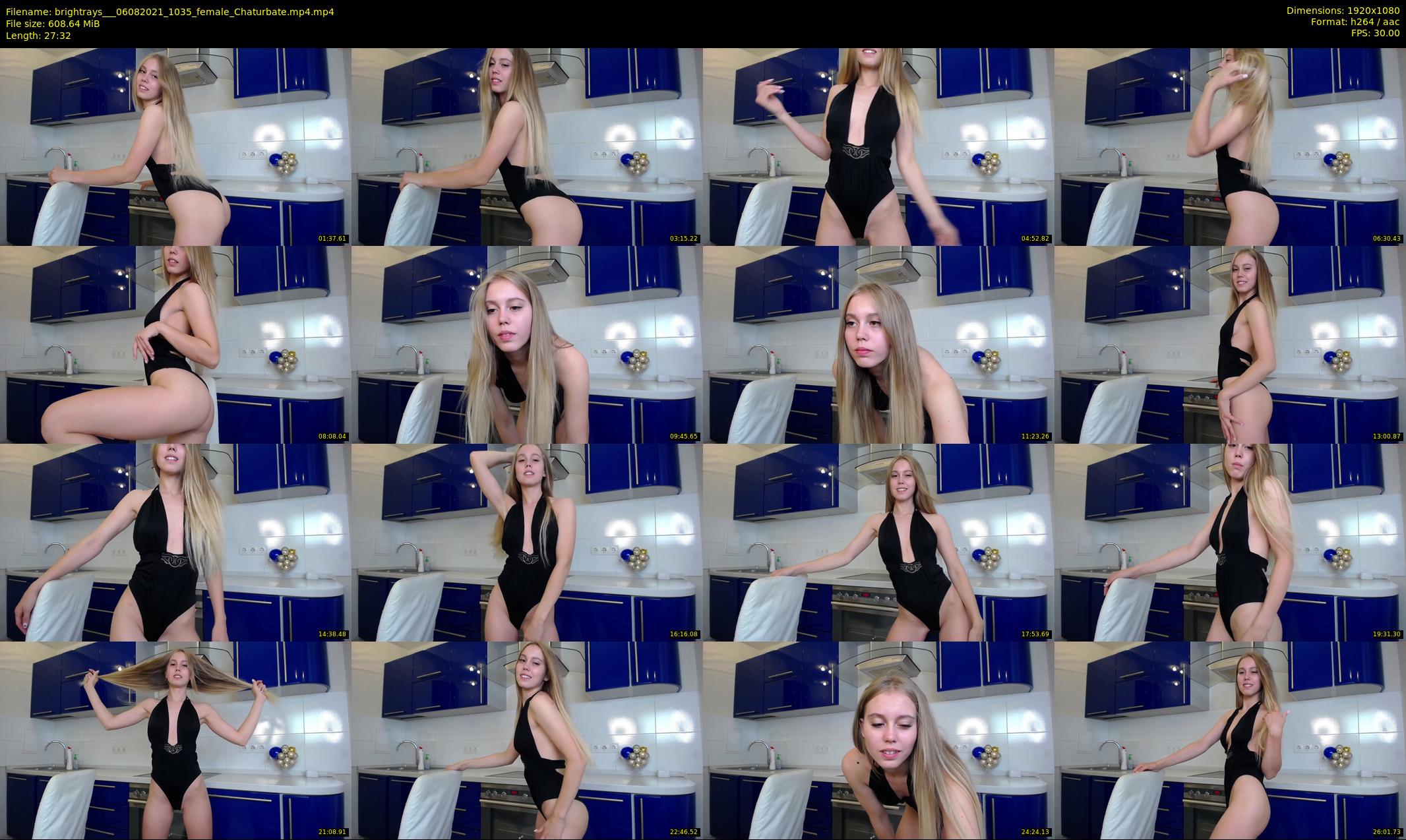 brightrays__ — 28 minute Chaturbate female cam show recording, 1080p, Aug 6, 2021