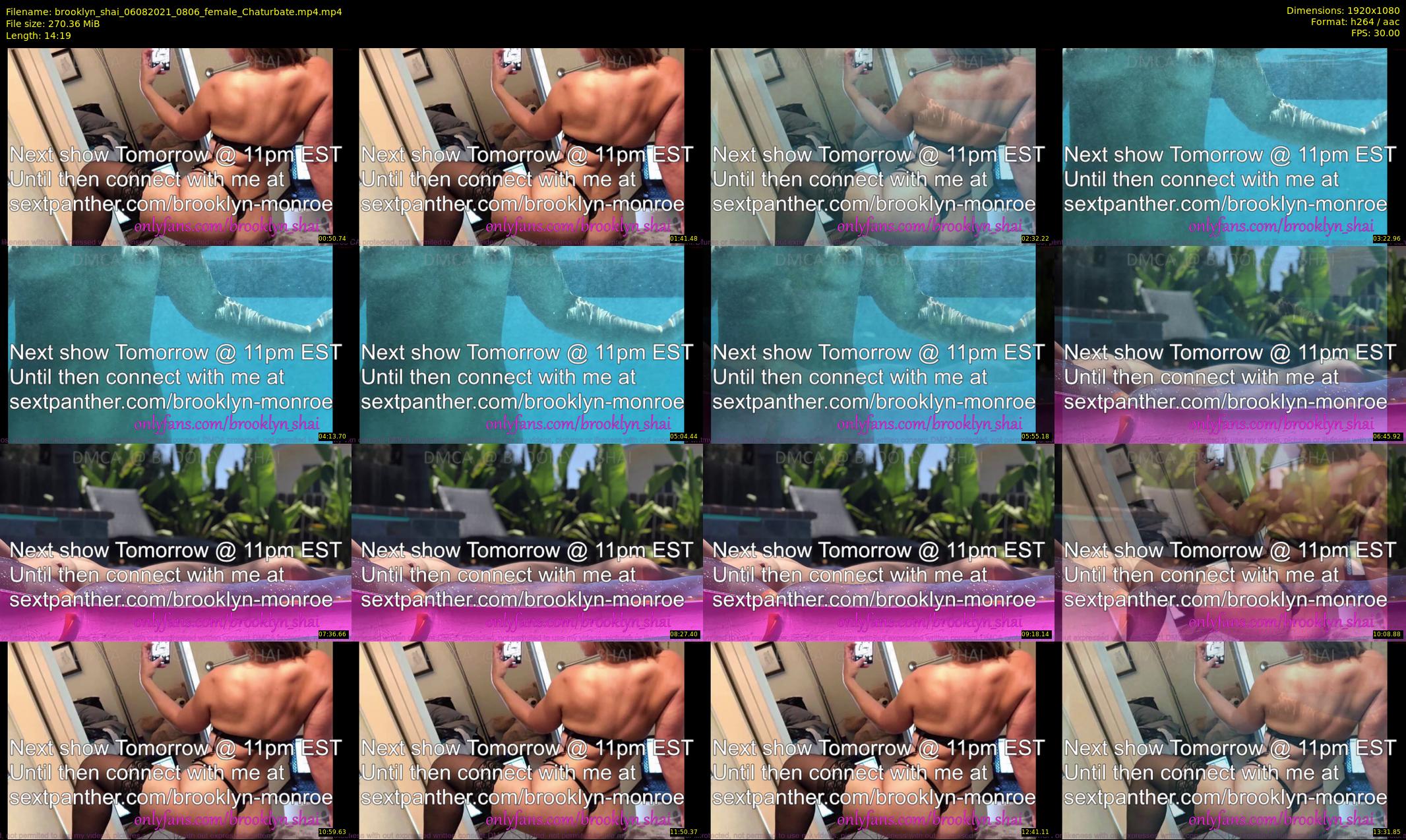 brooklyn_shai — 15 minute Chaturbate couple cam show recording, 1080p, Aug 6, 2021