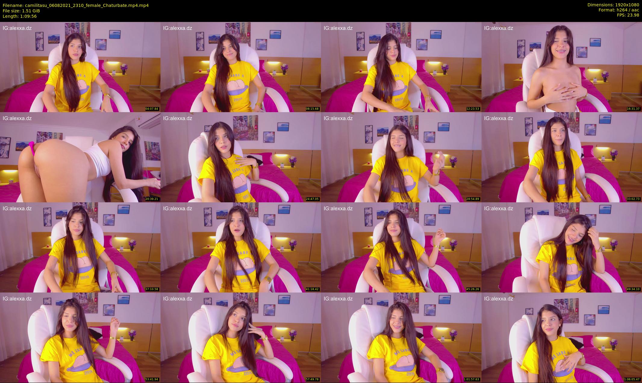 camilitasu — 70 minute Chaturbate female cam show recording, 1080p, Aug 6, 2021