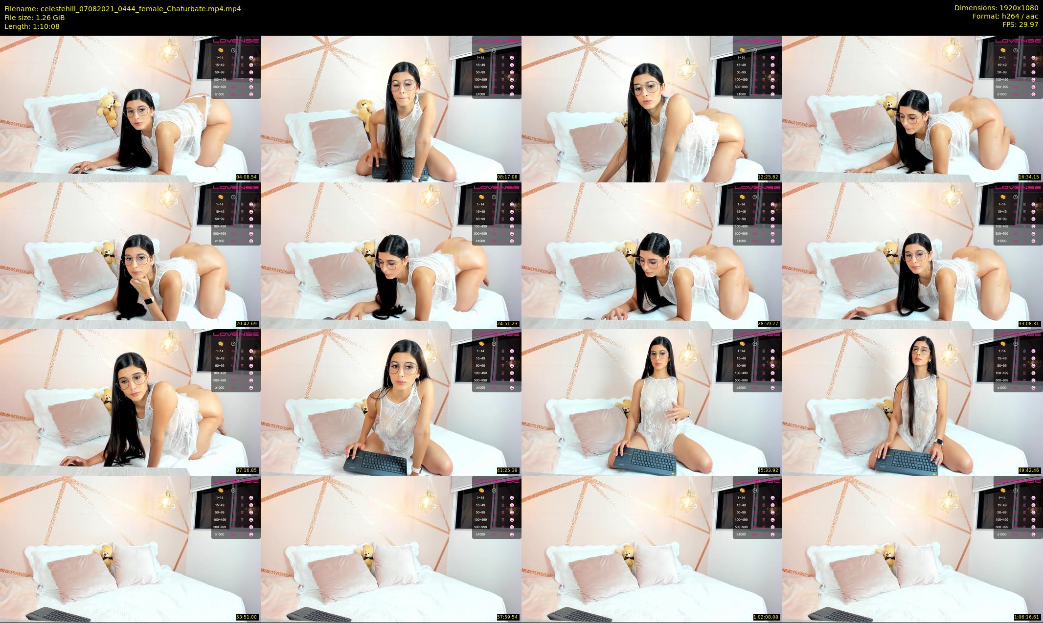 celestehill — 71 minute Chaturbate female cam show recording, 1080p, Aug 7, 2021