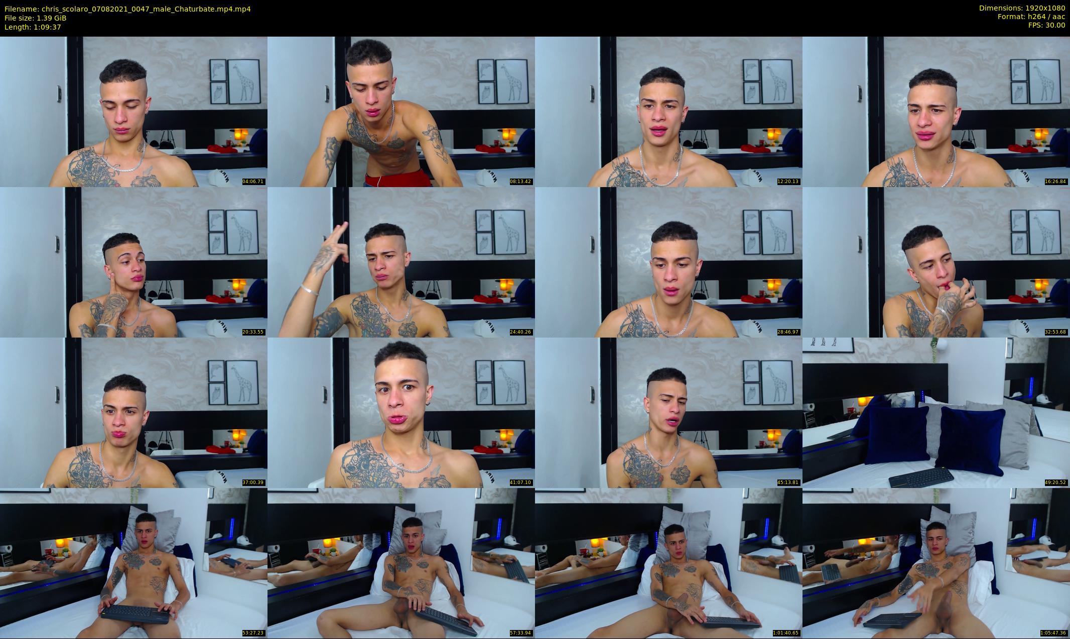chris_scolaro — 70 minute Chaturbate male cam show recording, 1080p, Aug 7, 2021