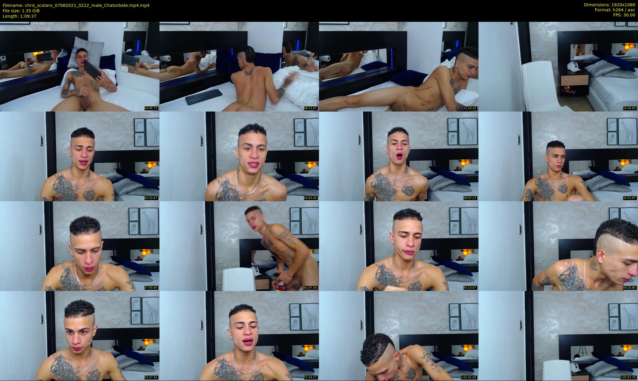 chris_scolaro — 70 minute Chaturbate male cam show recording, 1080p, Aug 7, 2021