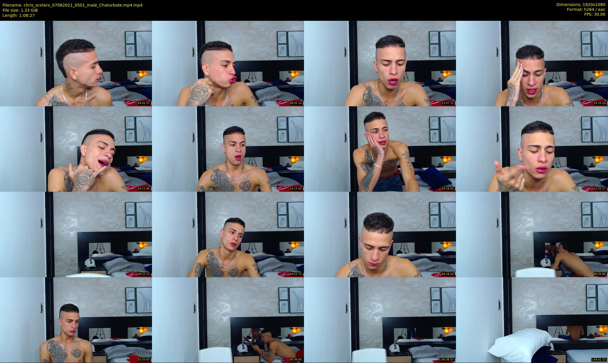 chris_scolaro — 69 minute Chaturbate male cam show recording, 1080p, Aug 7, 2021