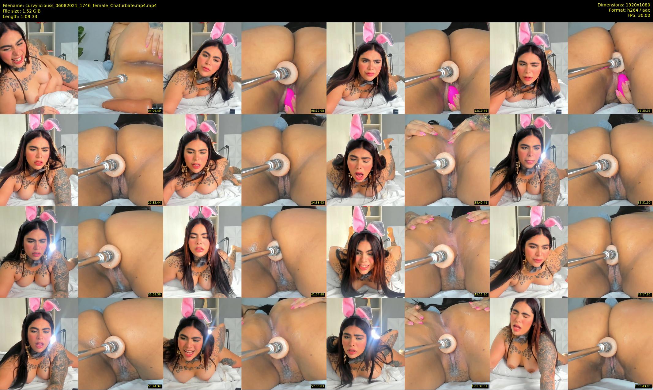 curvyliciouss — 70 minute Chaturbate female cam show recording, 1080p, Aug 6, 2021