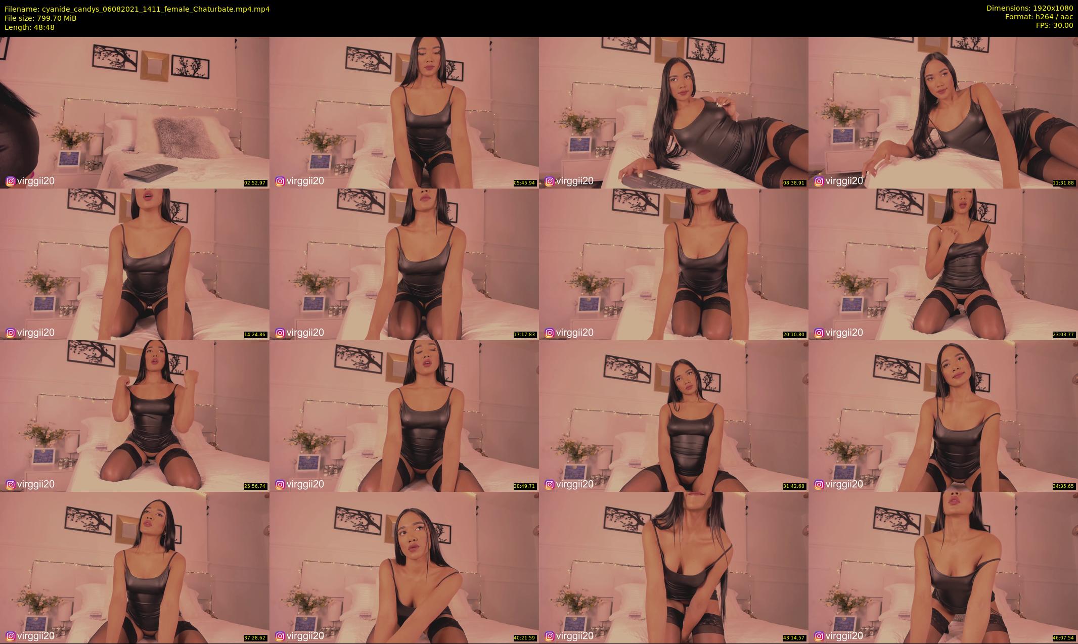 cyanide_candys — 49 minute Chaturbate female cam show recording, 1080p, Aug 6, 2021