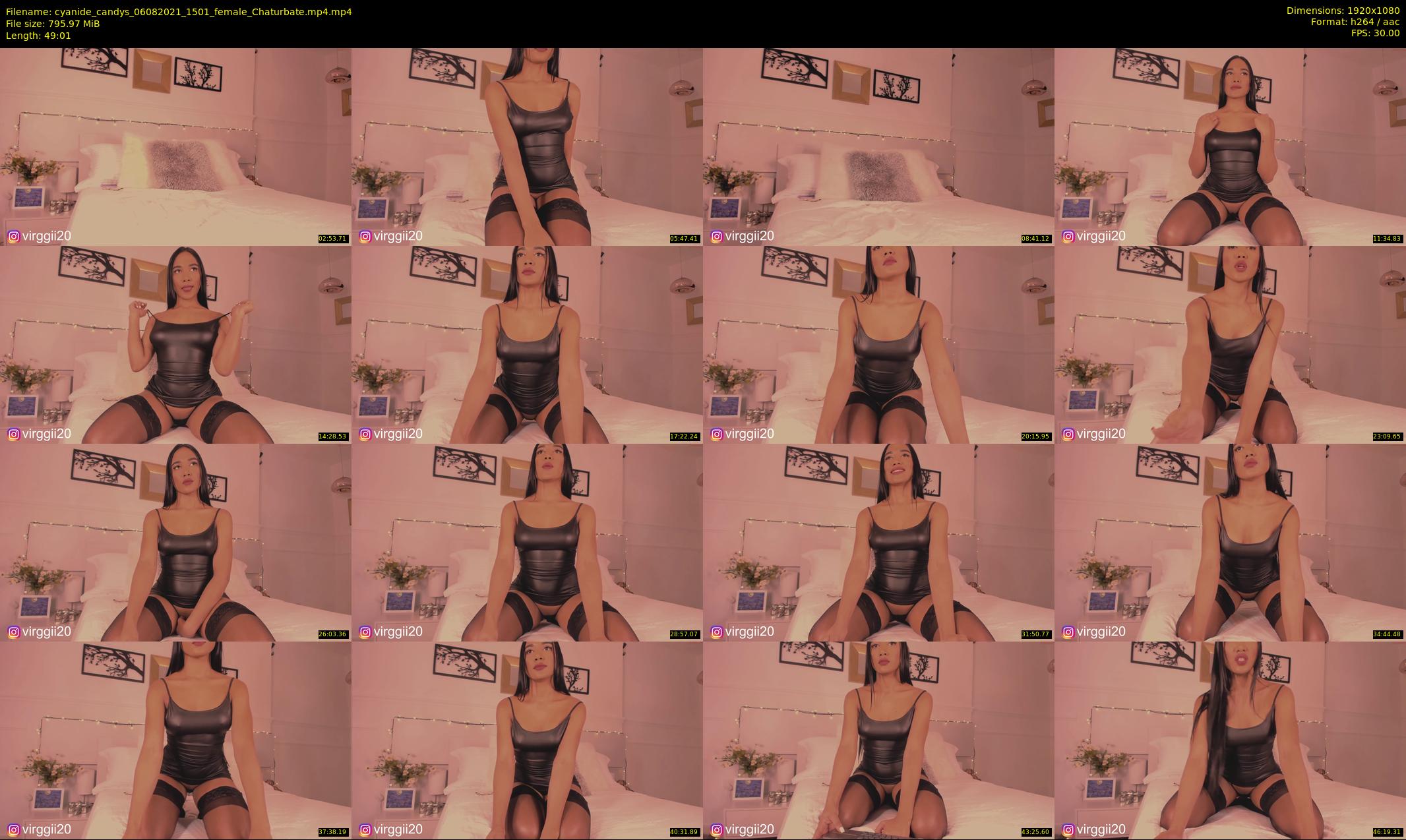 cyanide_candys — 50 minute Chaturbate female cam show recording, 1080p, Aug 6, 2021