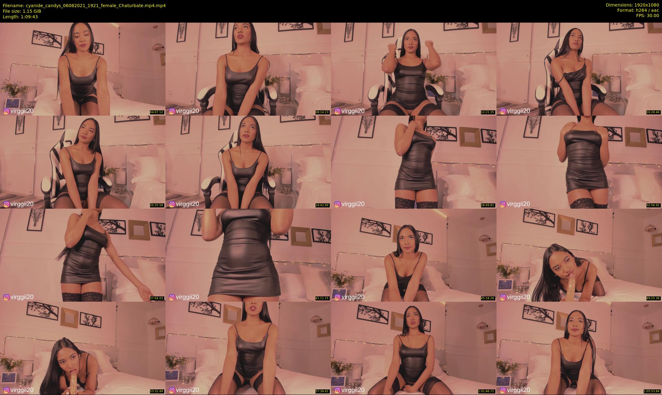 cyanide_candys — 70 minute Chaturbate female cam show recording, 1080p, Aug 6, 2021