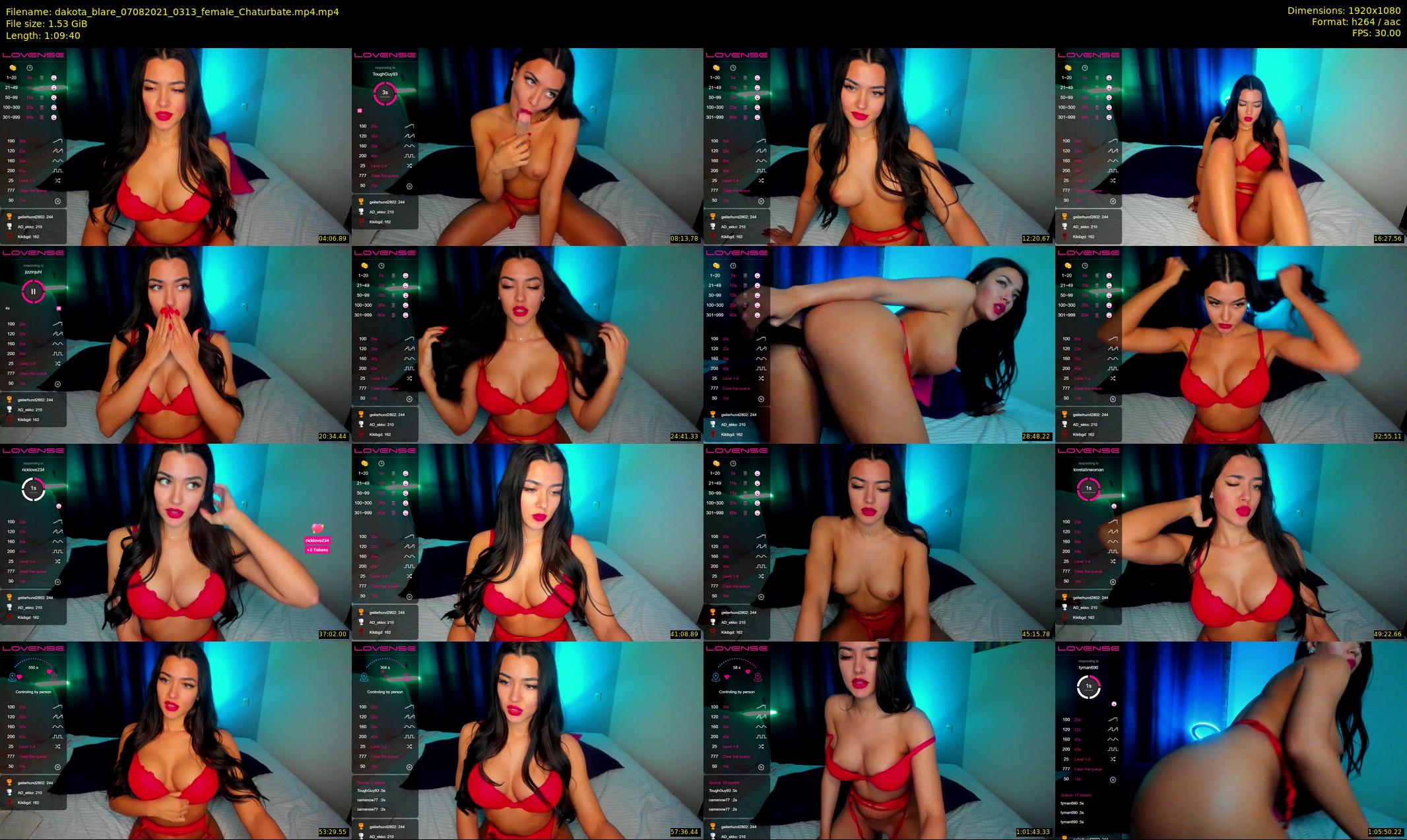dakota_blare — 70 minute Chaturbate female cam show recording, 1080p, Aug 7, 2021