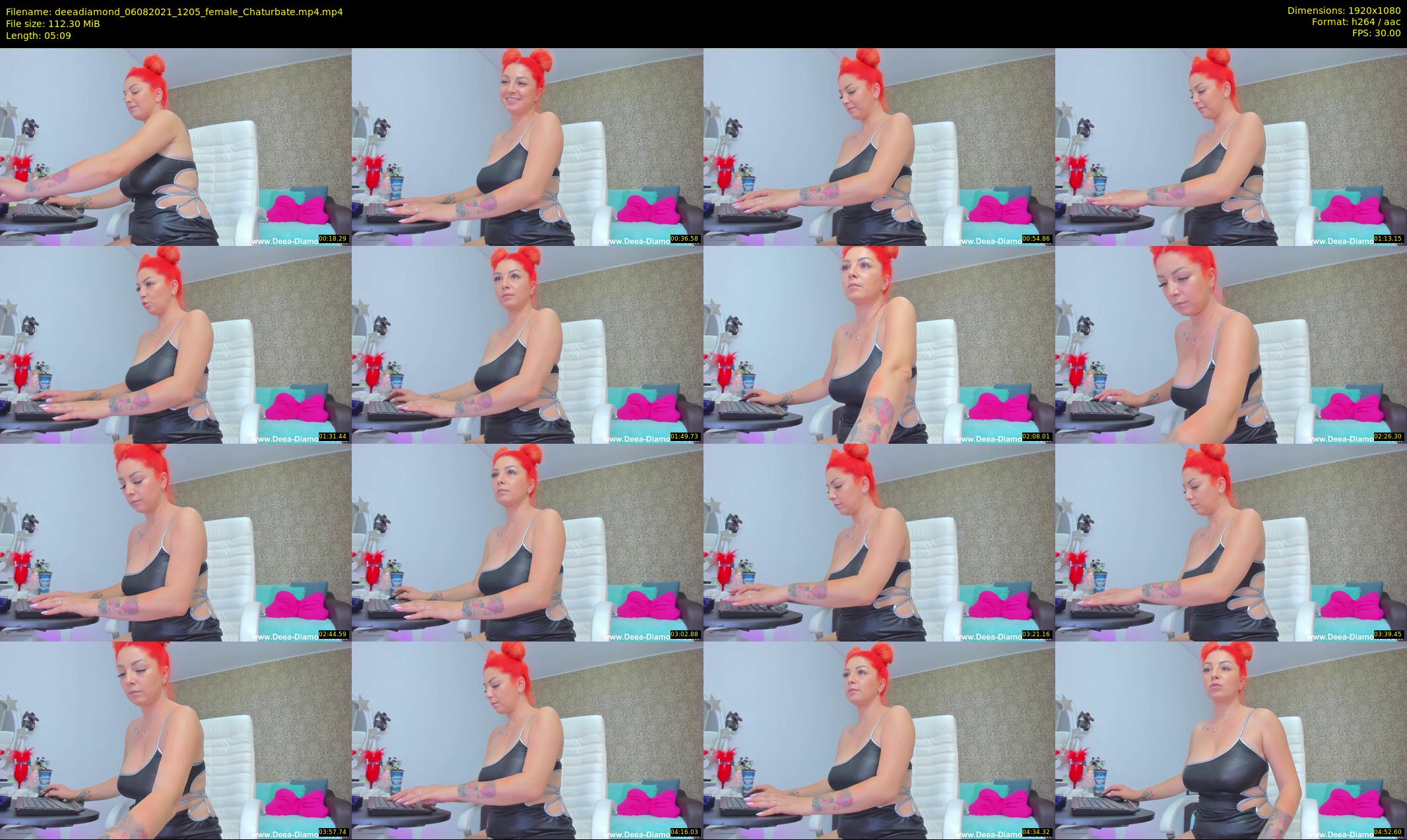 deeadiamond — 6 minute Chaturbate female cam show recording, 1080p, Aug 6, 2021