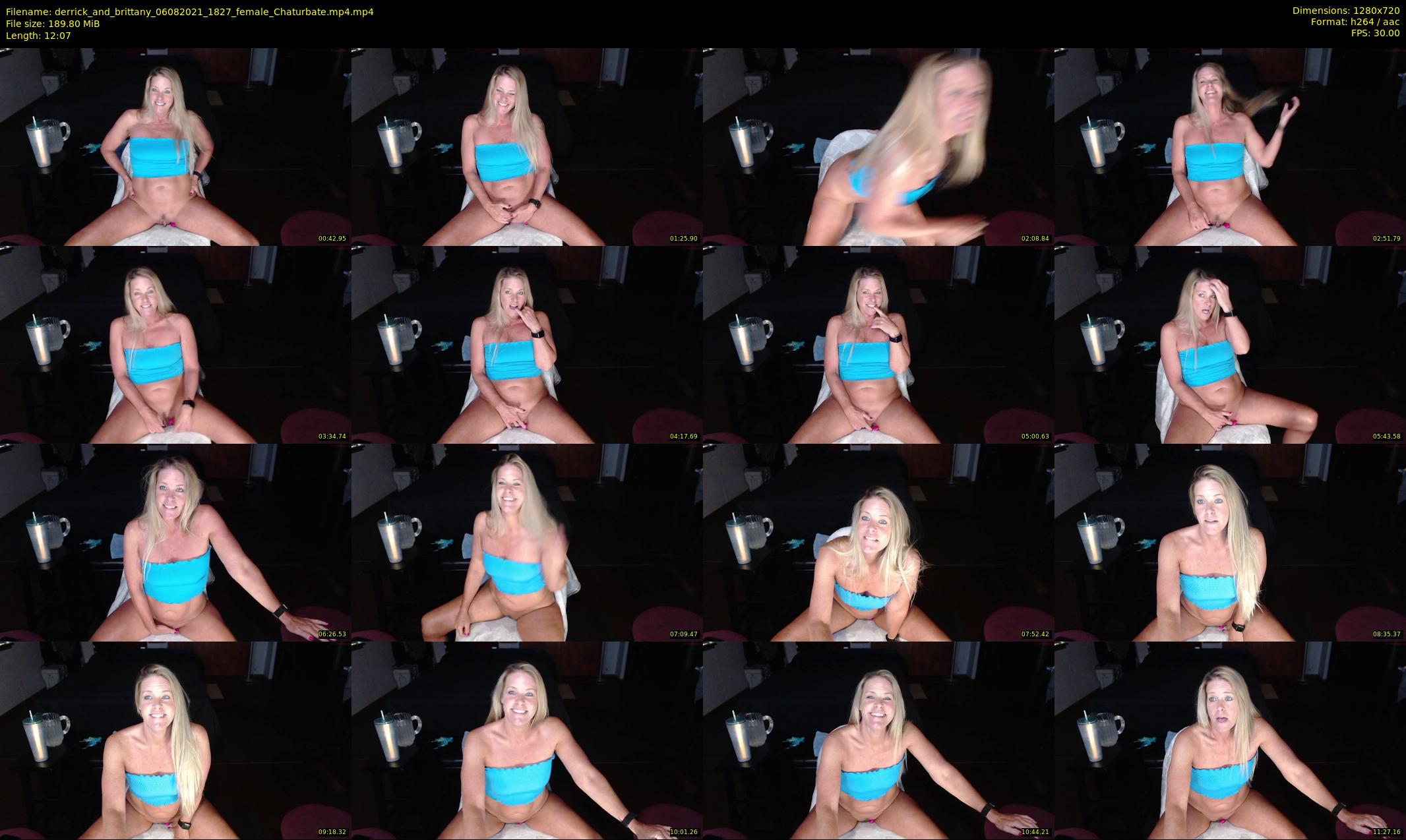 derrick_and_brittany — 13 minute Chaturbate couple cam show recording, 720p, Aug 6, 2021