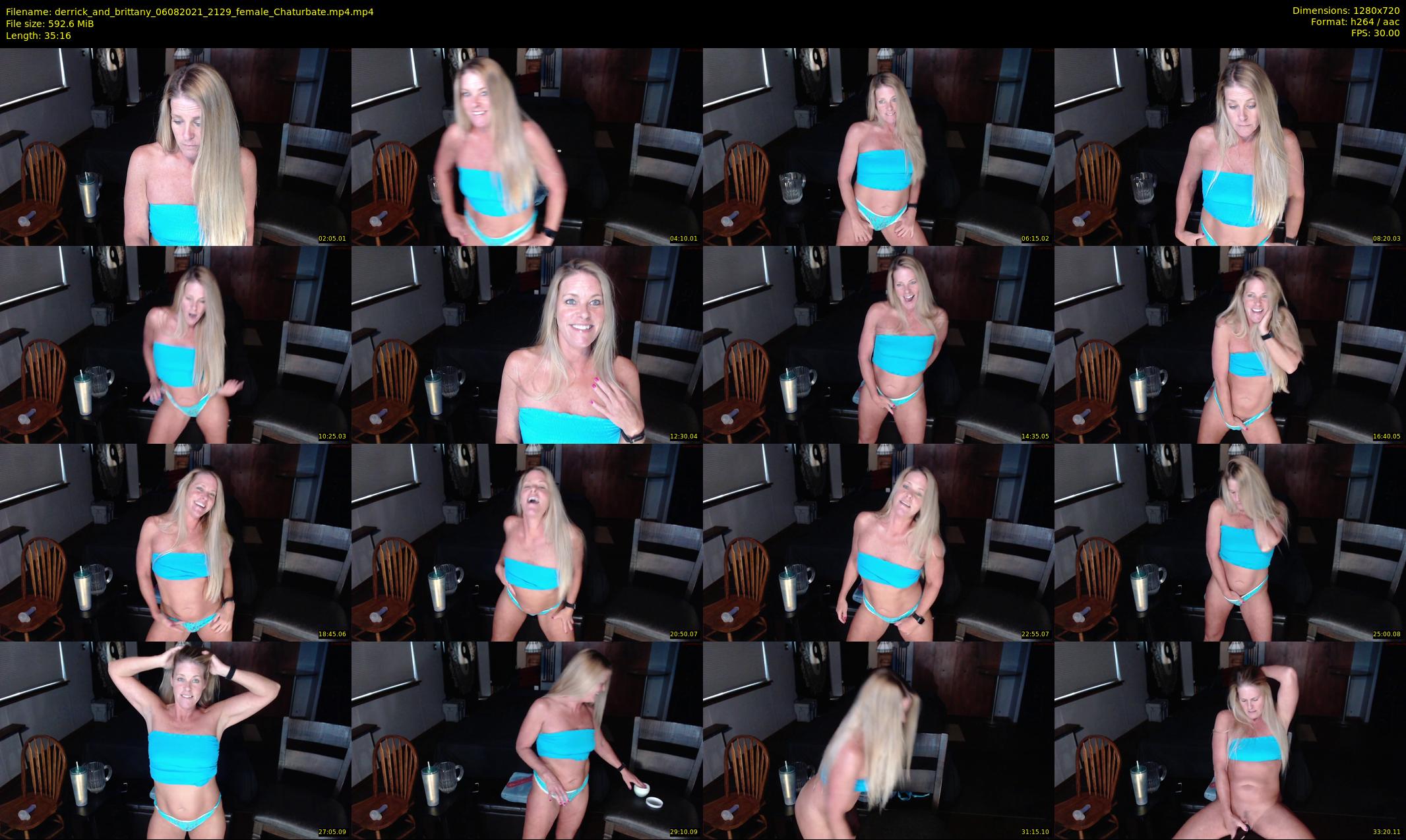 derrick_and_brittany — 36 minute Chaturbate couple cam show recording, 720p, Aug 6, 2021