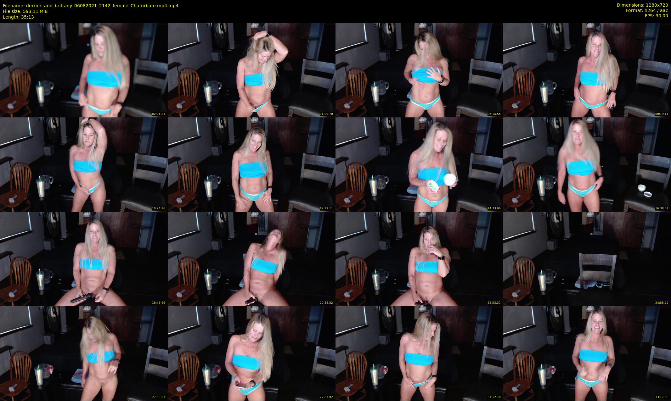 derrick_and_brittany — 36 minute Chaturbate couple cam show recording, 720p, Aug 6, 2021