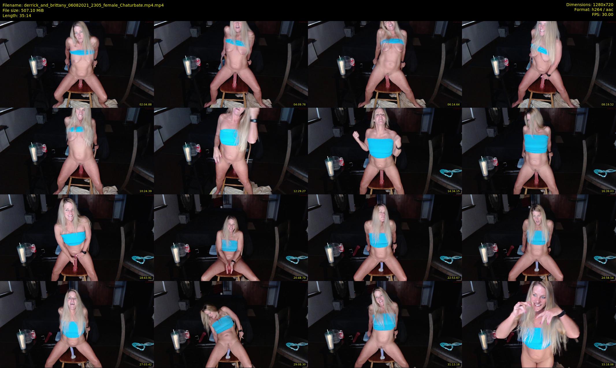 derrick_and_brittany — 36 minute Chaturbate couple cam show recording, 720p, Aug 6, 2021