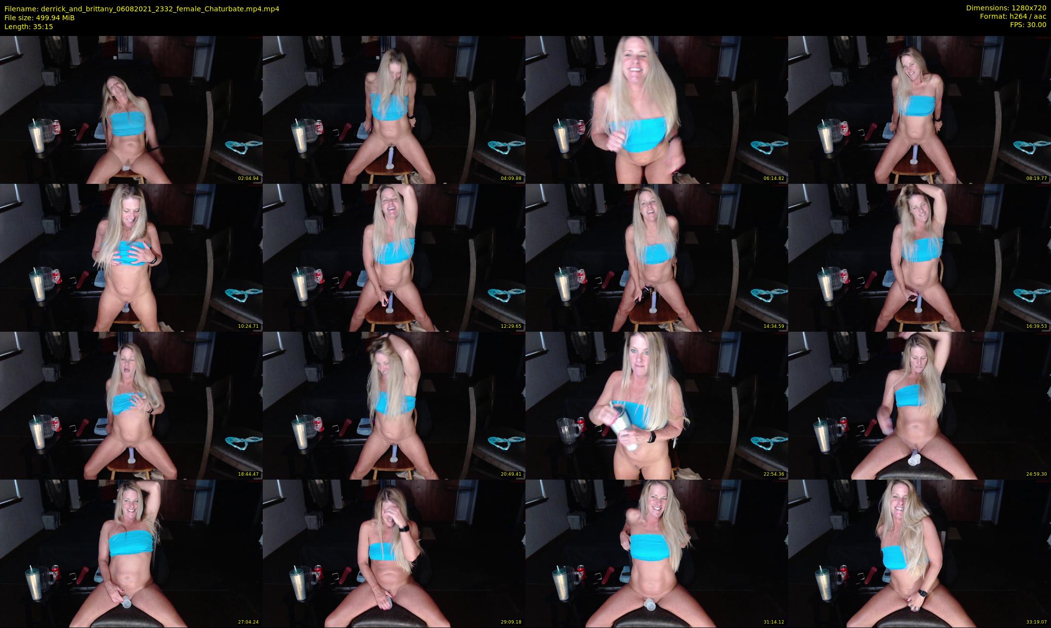 derrick_and_brittany — 36 minute Chaturbate couple cam show recording, 720p, Aug 6, 2021