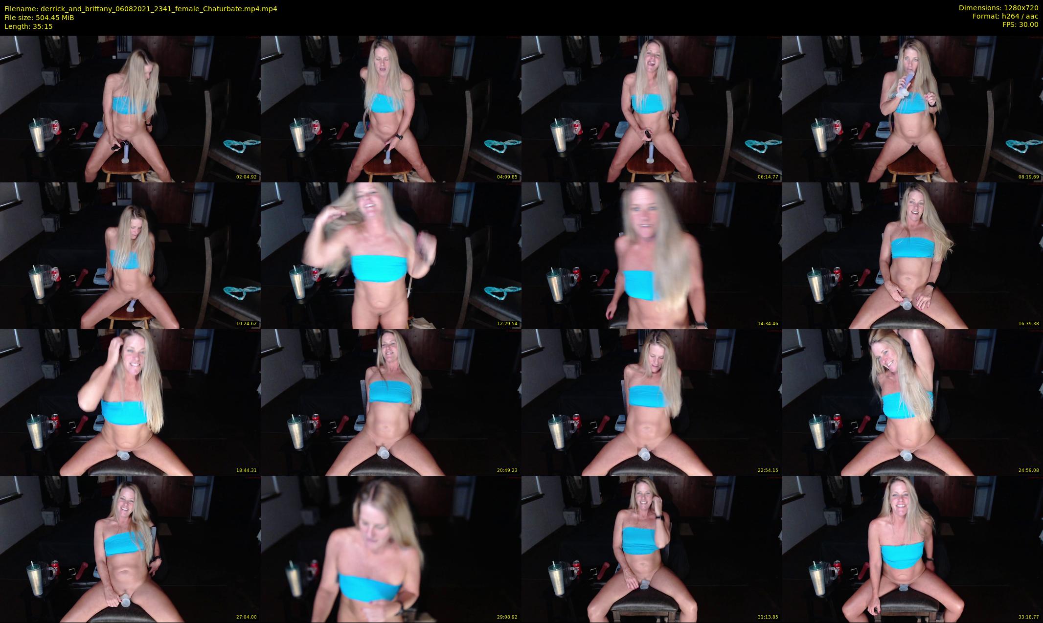 derrick_and_brittany — 36 minute Chaturbate couple cam show recording, 720p, Aug 6, 2021