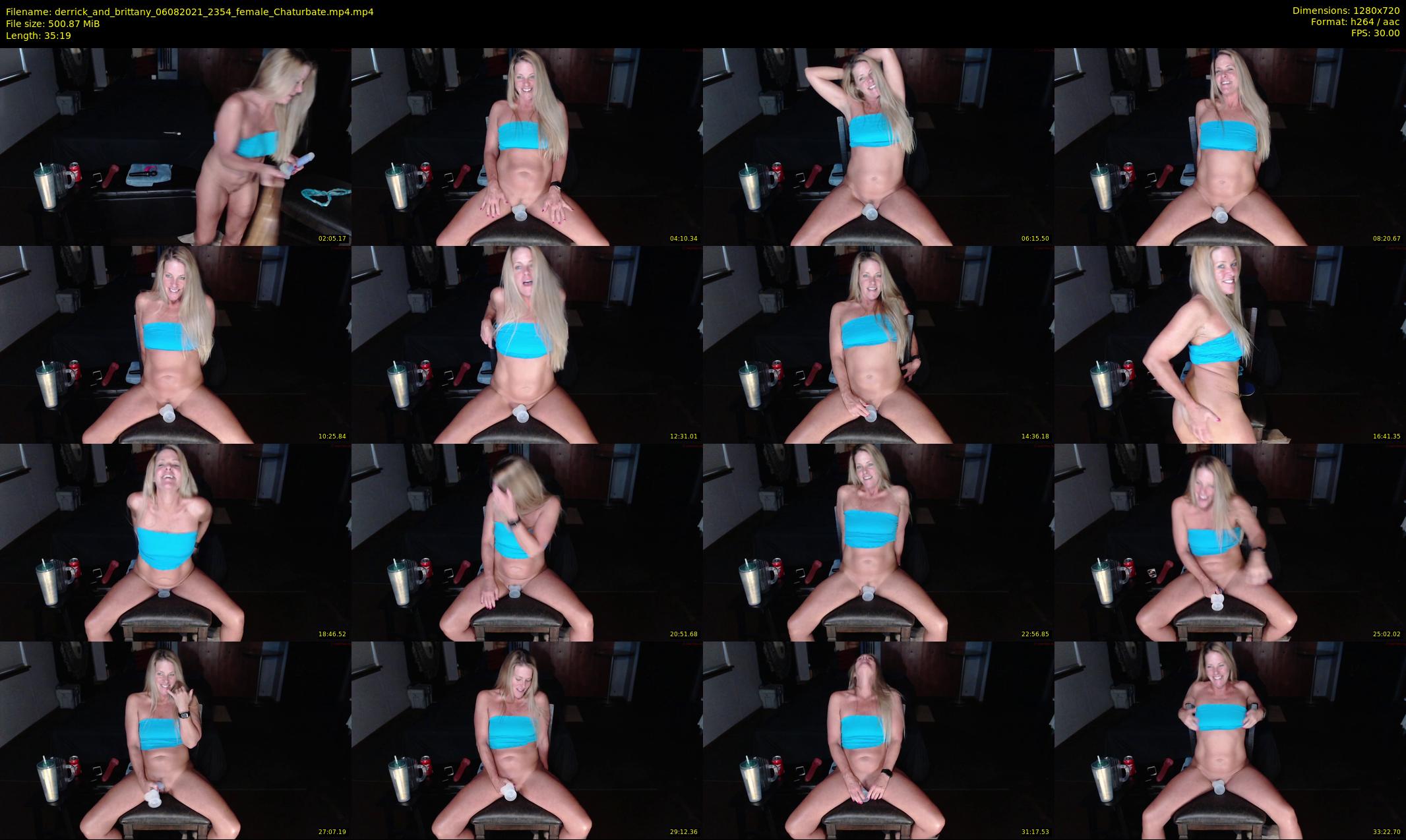derrick_and_brittany — 36 minute Chaturbate couple cam show recording, 720p, Aug 6, 2021