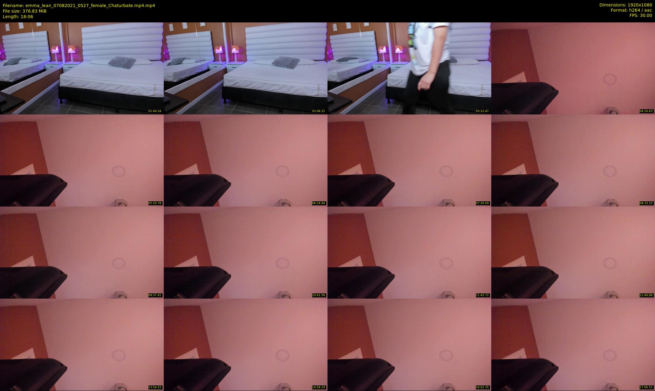 emma_lean — 19 minute Chaturbate female cam show recording, 1080p, Aug 7, 2021
