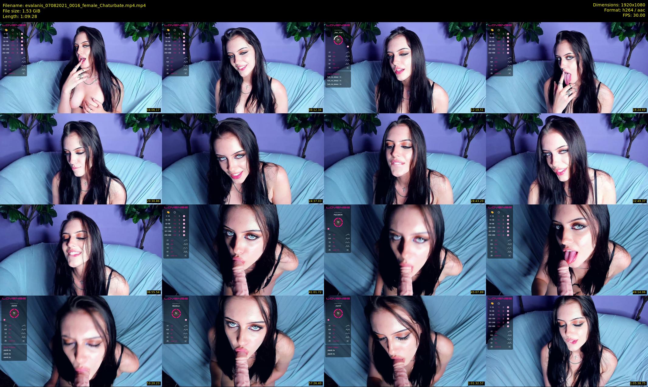 evalanis — 70 minute Chaturbate couple cam show recording, 1080p, Aug 7, 2021