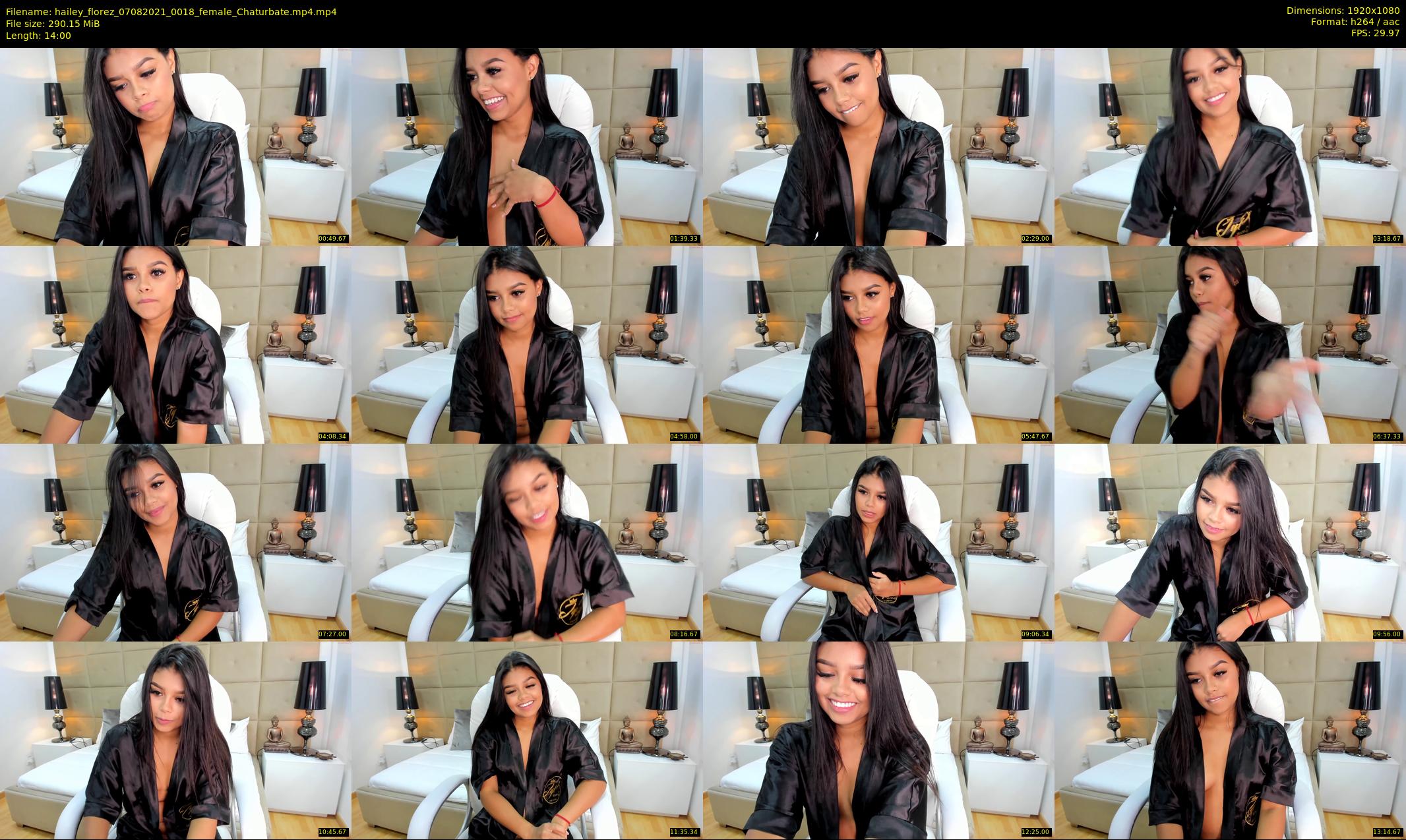 hailey_florez — 14 minute Chaturbate female cam show recording, 1080p, Aug 7, 2021