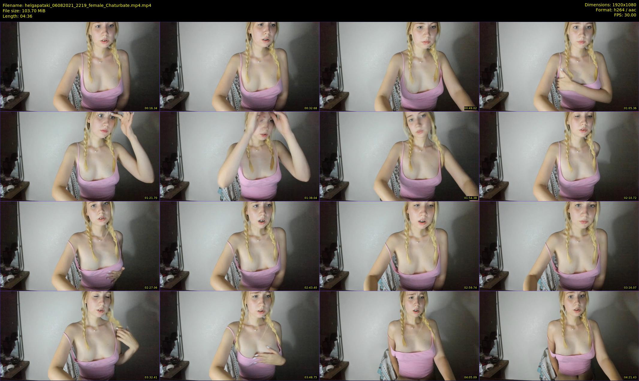 helgapataki — 5 minute Chaturbate female cam show recording, 1080p, Aug 6, 2021