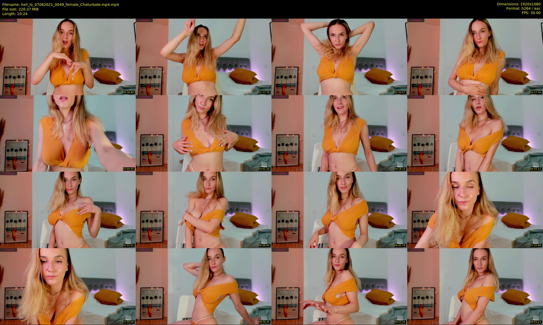 hell_lo — 11 minute Chaturbate female cam show recording, 1080p, Aug 7, 2021