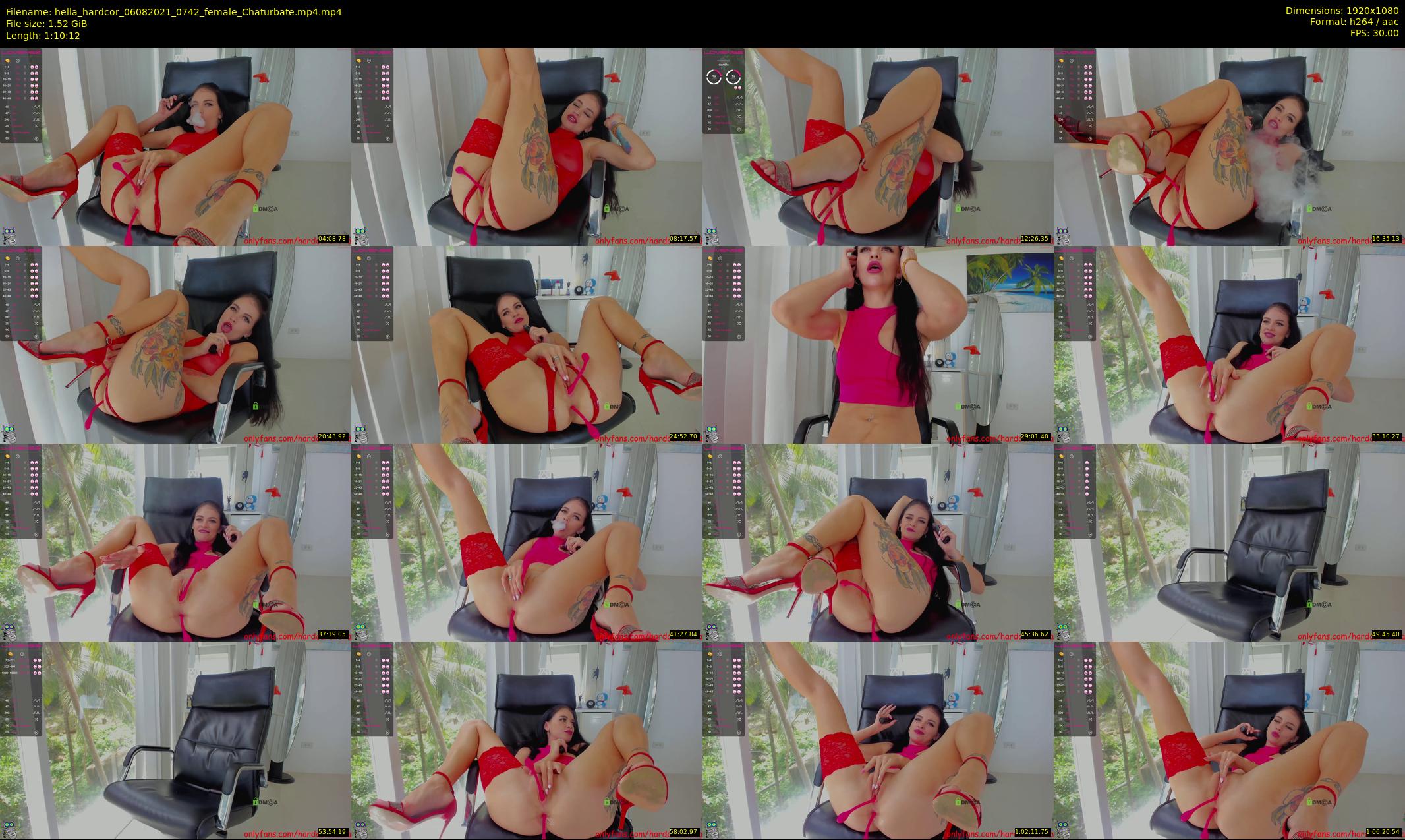 hella_hardcor — 71 minute Chaturbate female cam show recording, 1080p, Aug 6, 2021