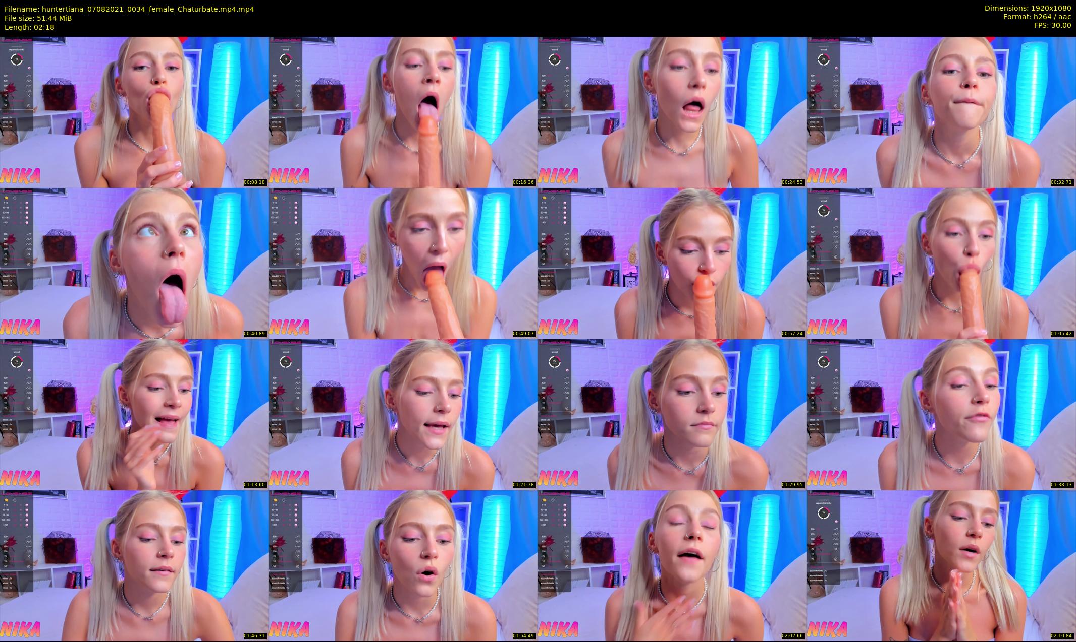 huntertiana — 3 minute Chaturbate female cam show recording, 1080p, Aug 7, 2021