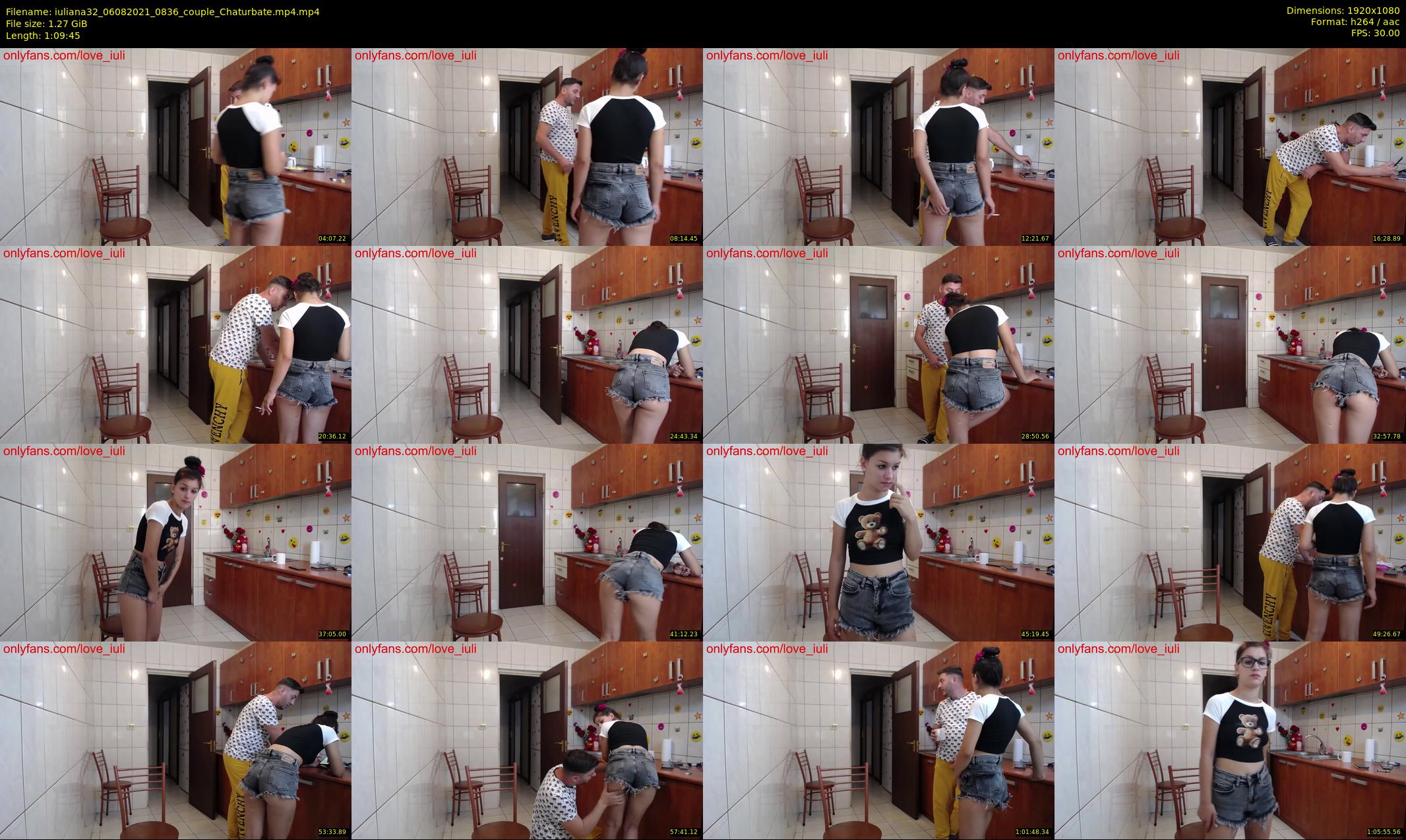 iuliana32 — 70 minute Chaturbate couple cam show recording, 1080p, Aug 6, 2021