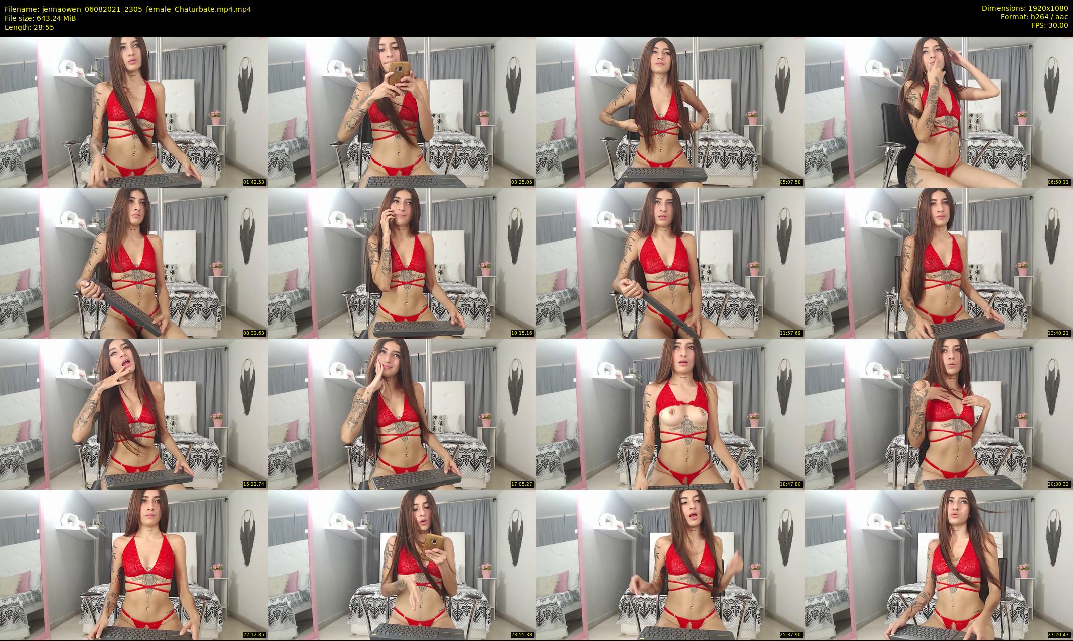 jennaowen — 29 minute Chaturbate female cam show recording, 1080p, Aug 6, 2021