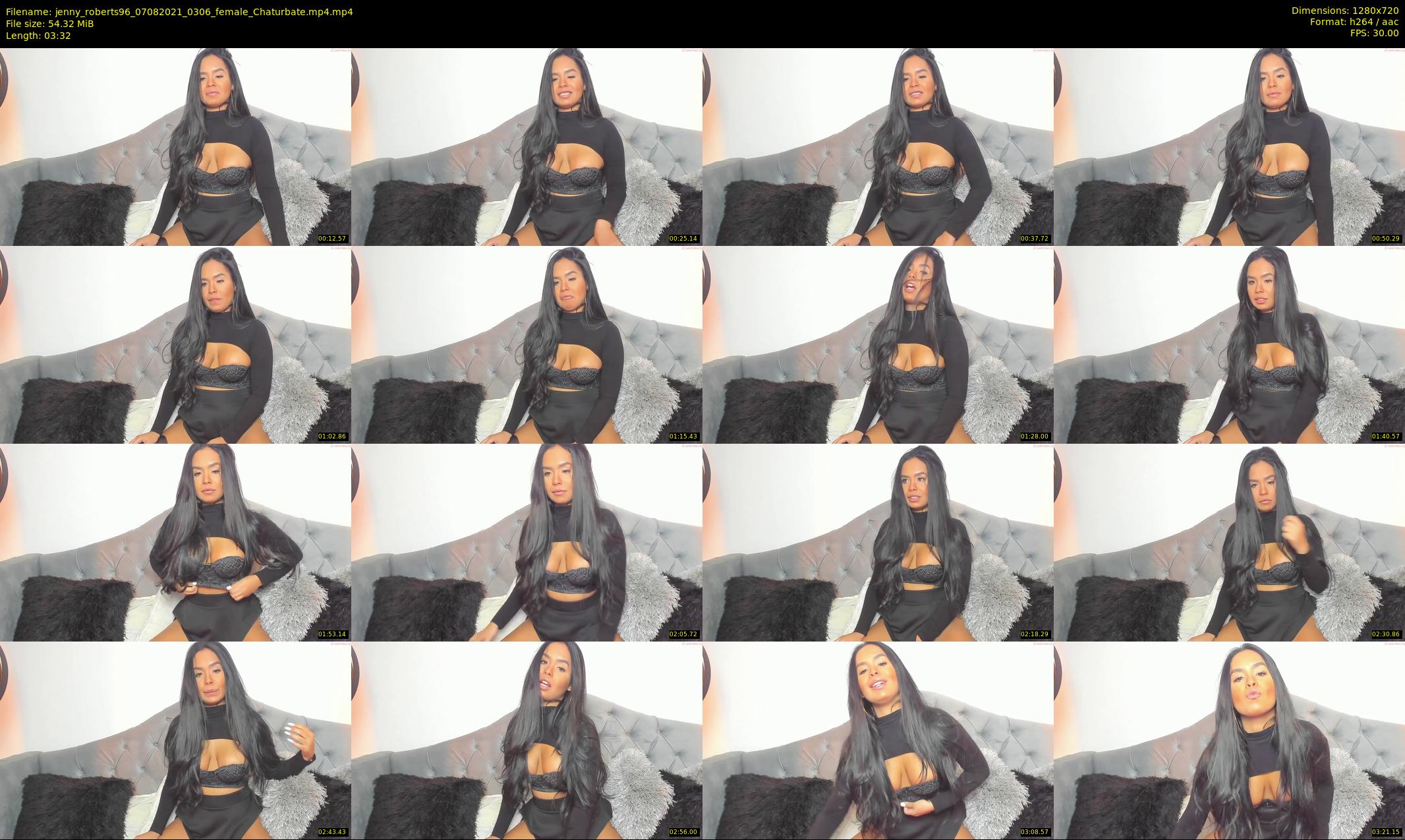 jenny_roberts96 — 4 minute Chaturbate female cam show recording, 720p, Aug 7, 2021