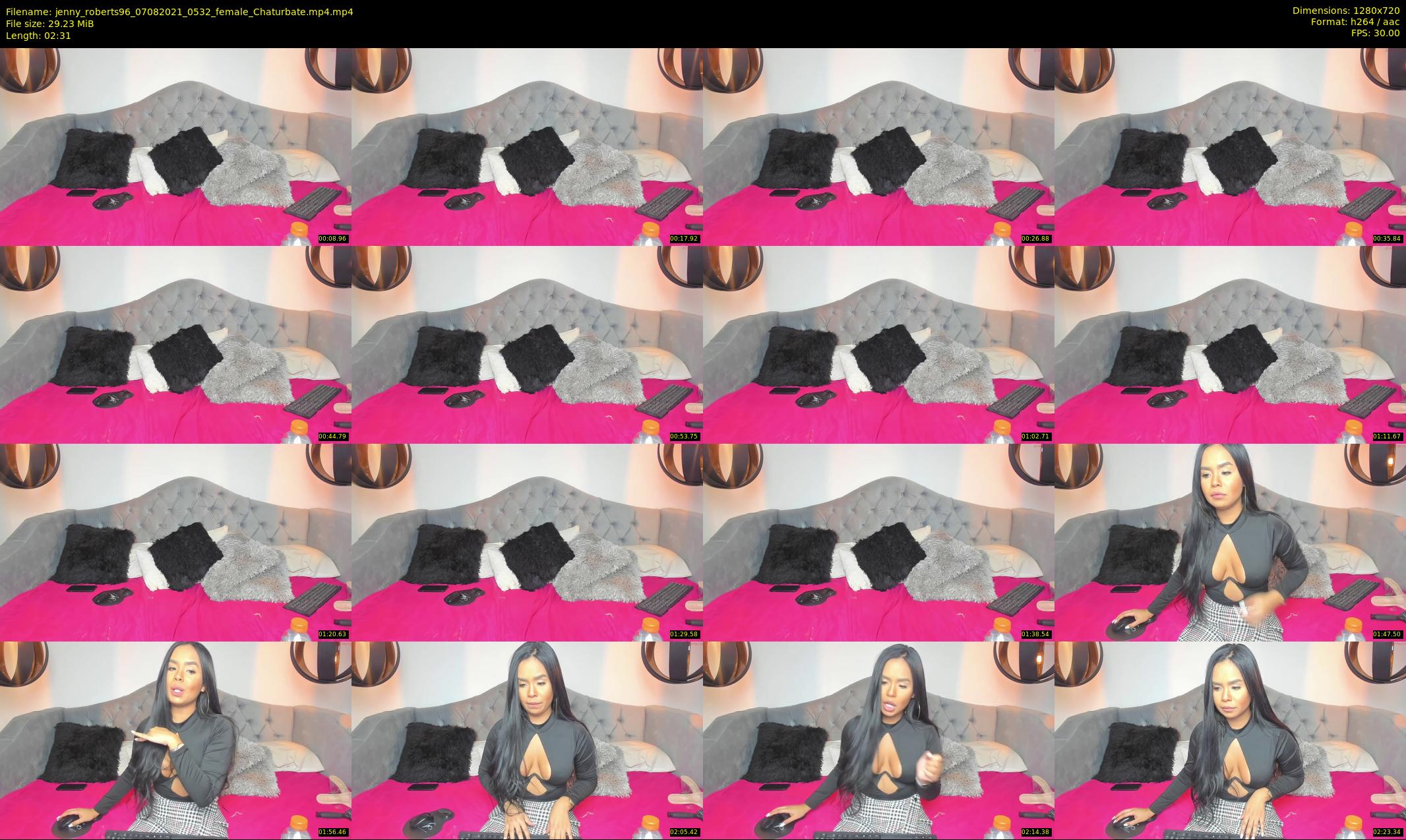 jenny_roberts96 — 3 minute Chaturbate female cam show recording, 720p, Aug 7, 2021