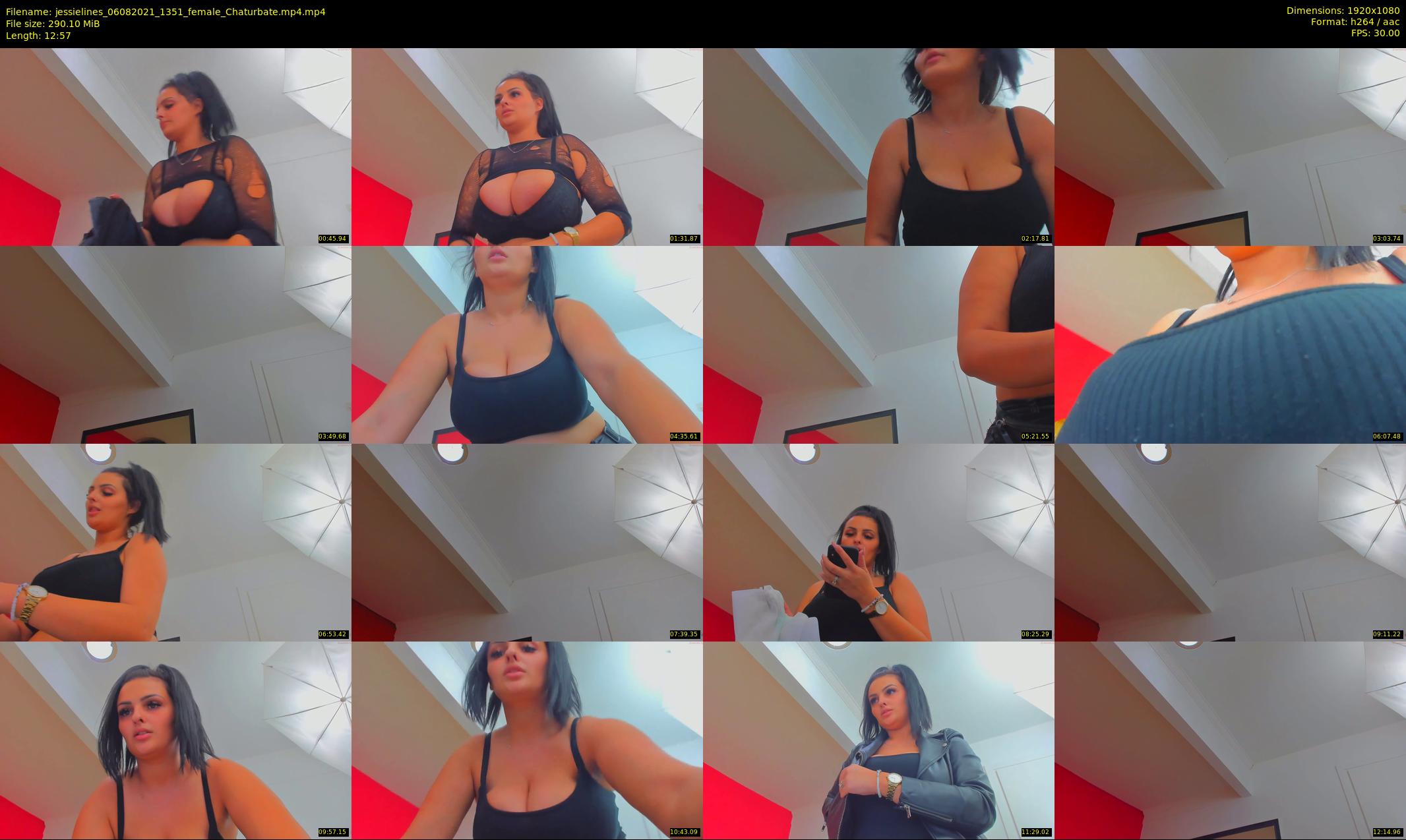 jessielines — 13 minute Chaturbate female cam show recording, 1080p, Aug 6, 2021