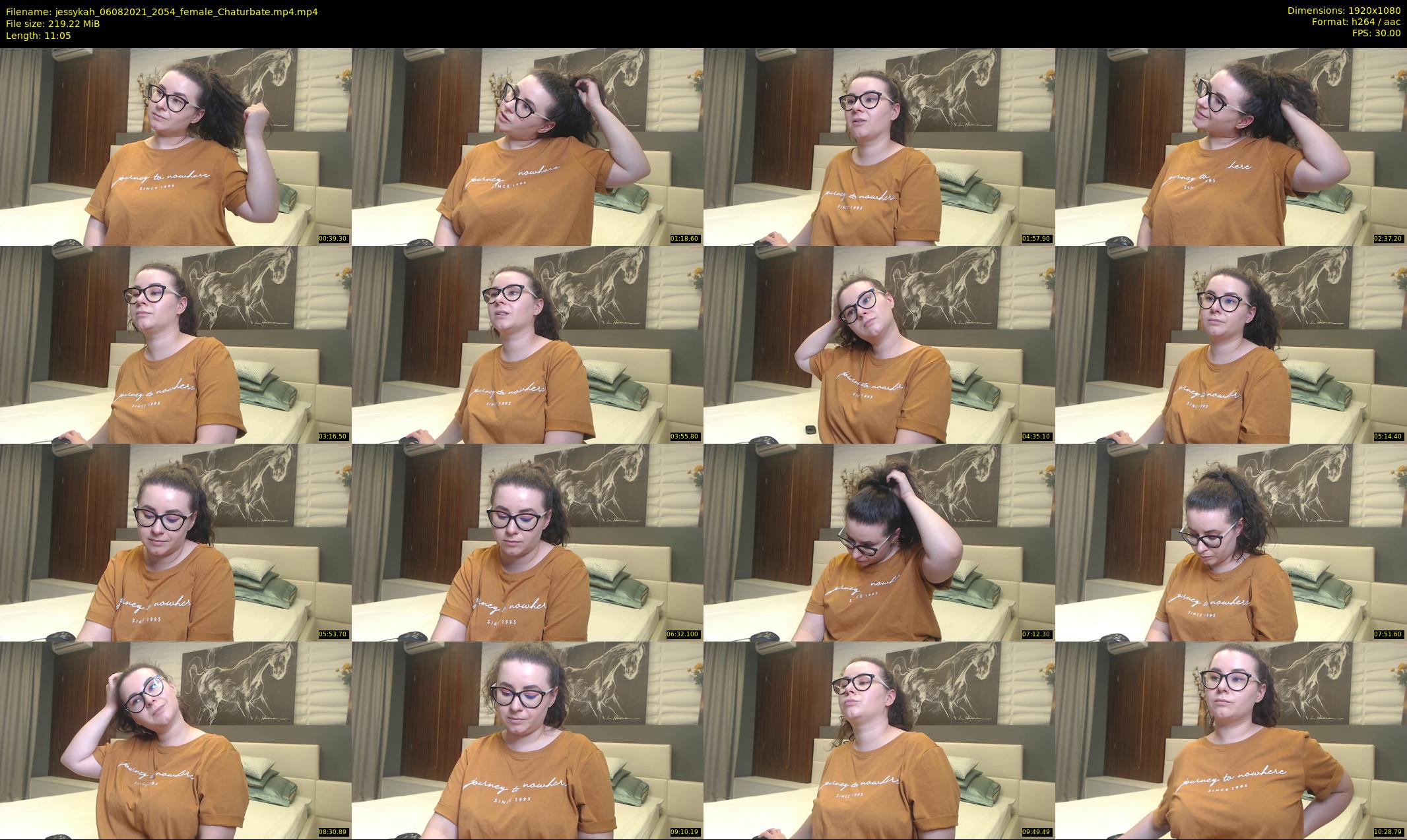 jessykah — 12 minute Chaturbate female cam show recording, 1080p, Aug 6, 2021