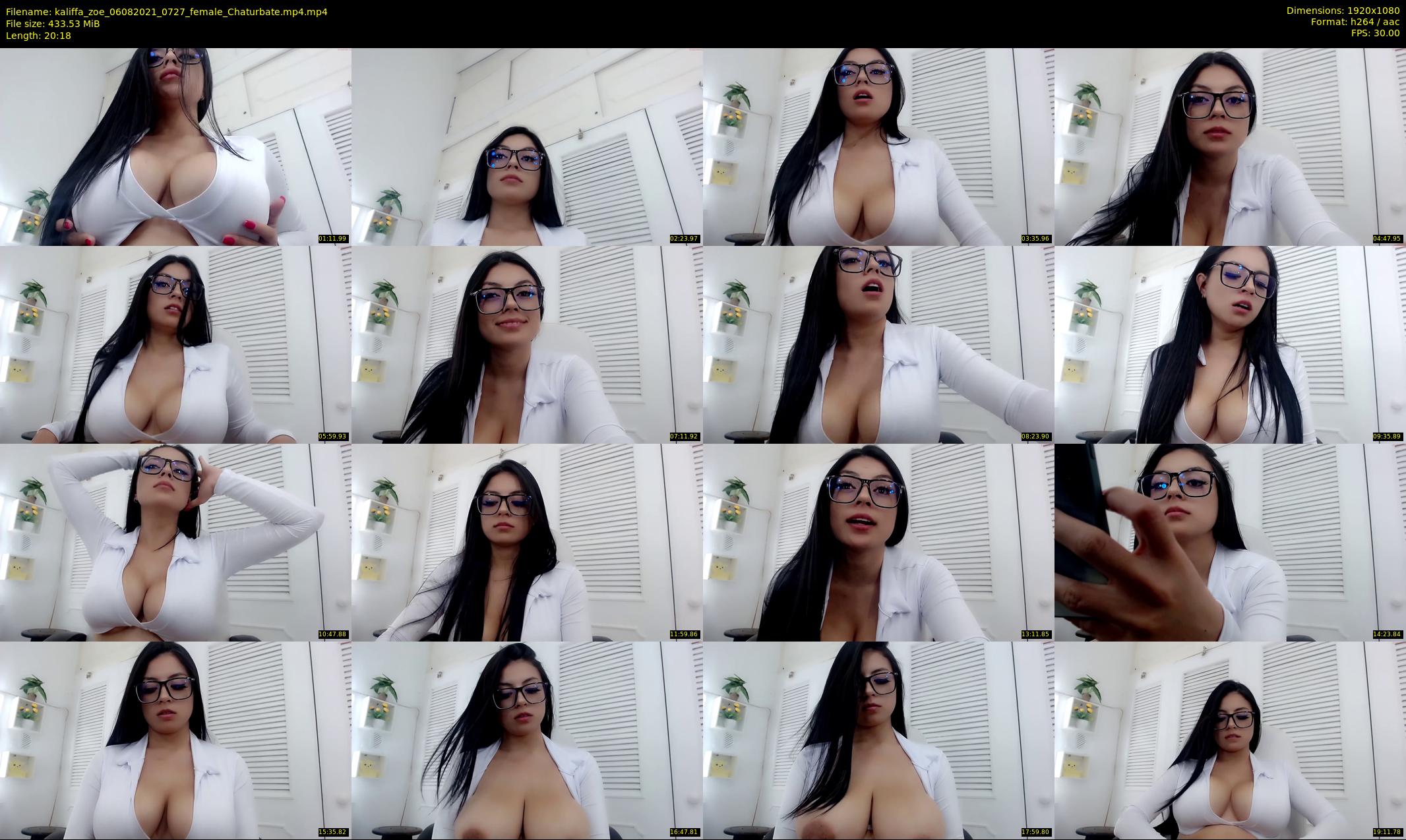 kaliffa_zoe — 21 minute Chaturbate female cam show recording, 1080p, Aug 6, 2021