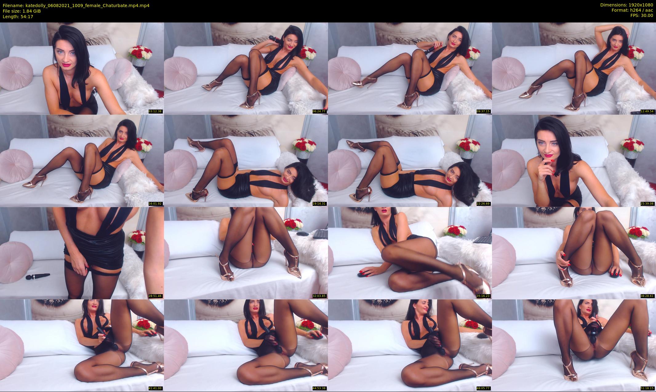 katedolly — 55 minute Chaturbate female cam show recording, 1080p, Aug 6, 2021