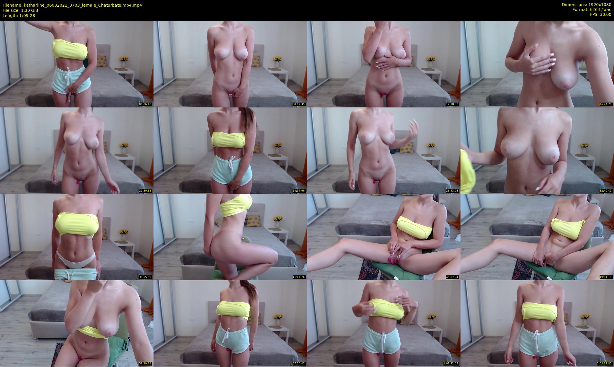 kathariine — 70 minute Chaturbate female cam show recording, 1080p, Aug 6, 2021