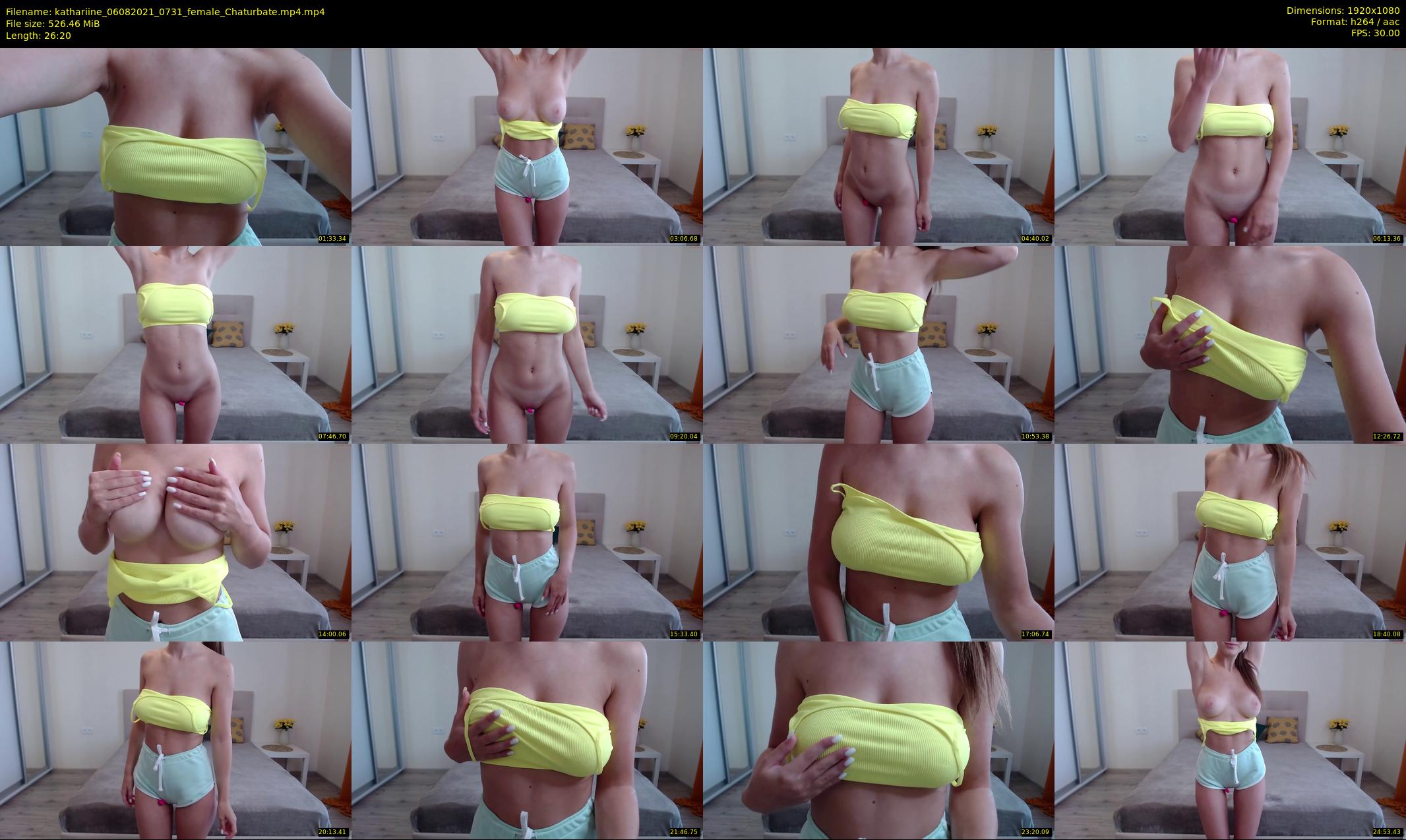 kathariine — 27 minute Chaturbate female cam show recording, 1080p, Aug 6, 2021