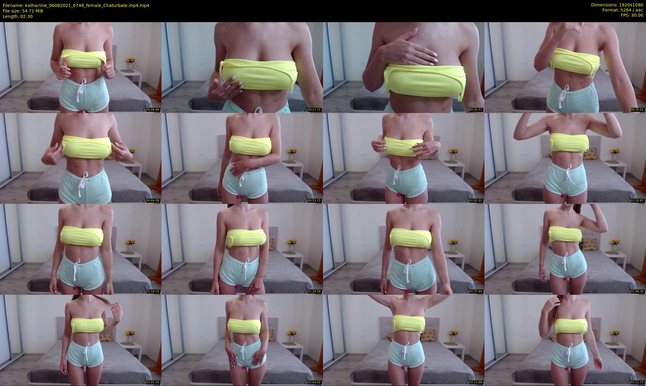 kathariine — 3 minute Chaturbate female cam show recording, 1080p, Aug 6, 2021