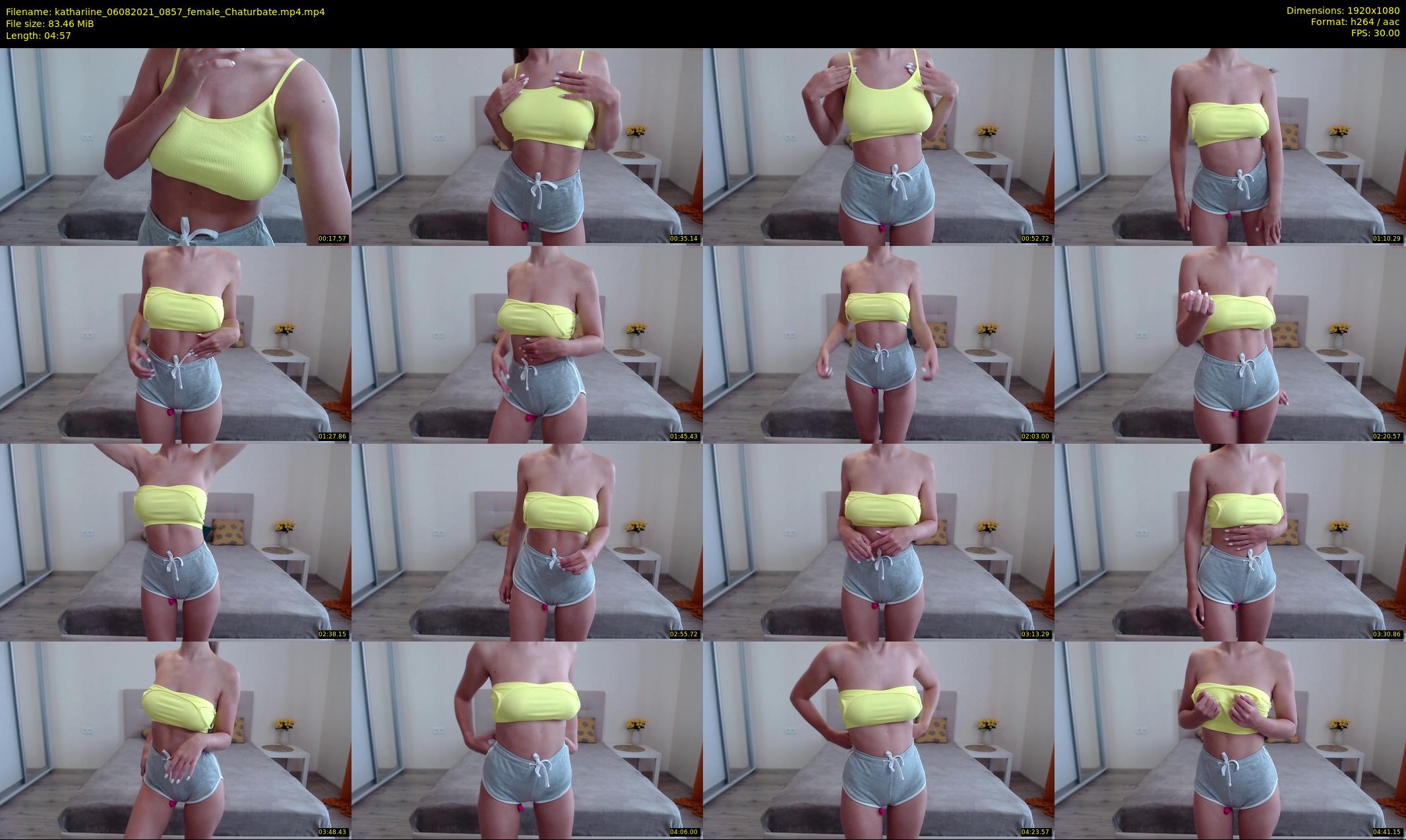 kathariine — 5 minute Chaturbate female cam show recording, 1080p, Aug 6, 2021