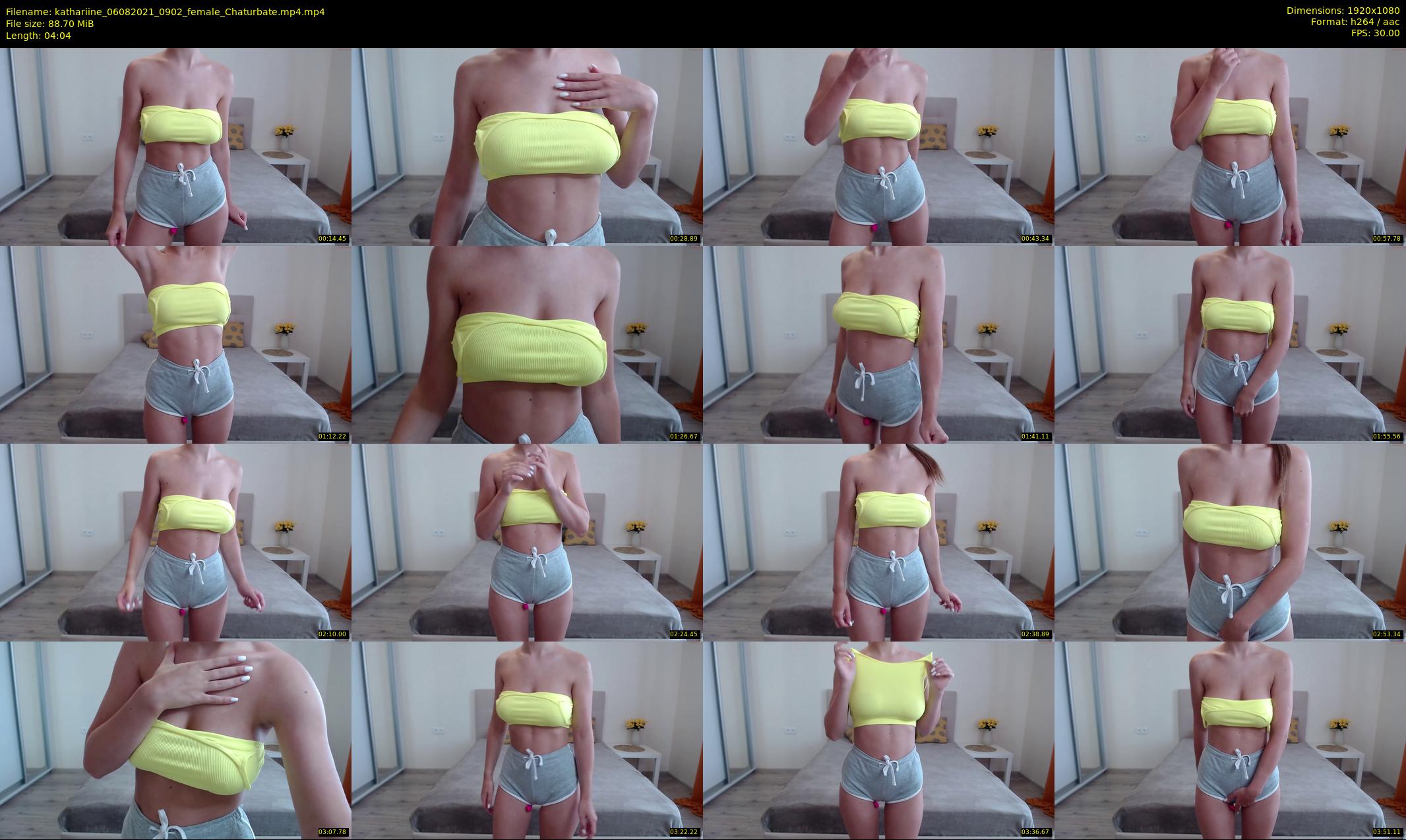 kathariine — 5 minute Chaturbate female cam show recording, 1080p, Aug 6, 2021