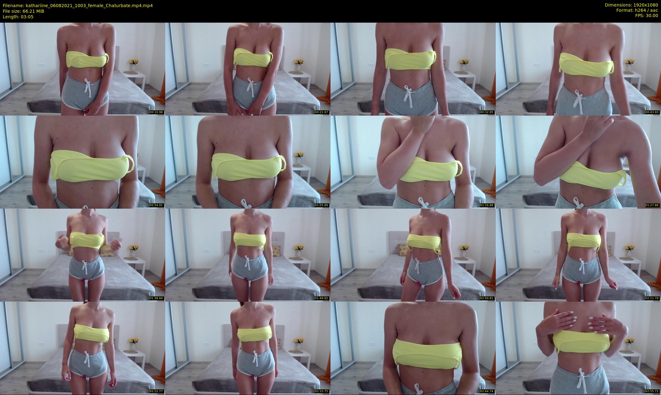 kathariine — 4 minute Chaturbate female cam show recording, 1080p, Aug 6, 2021
