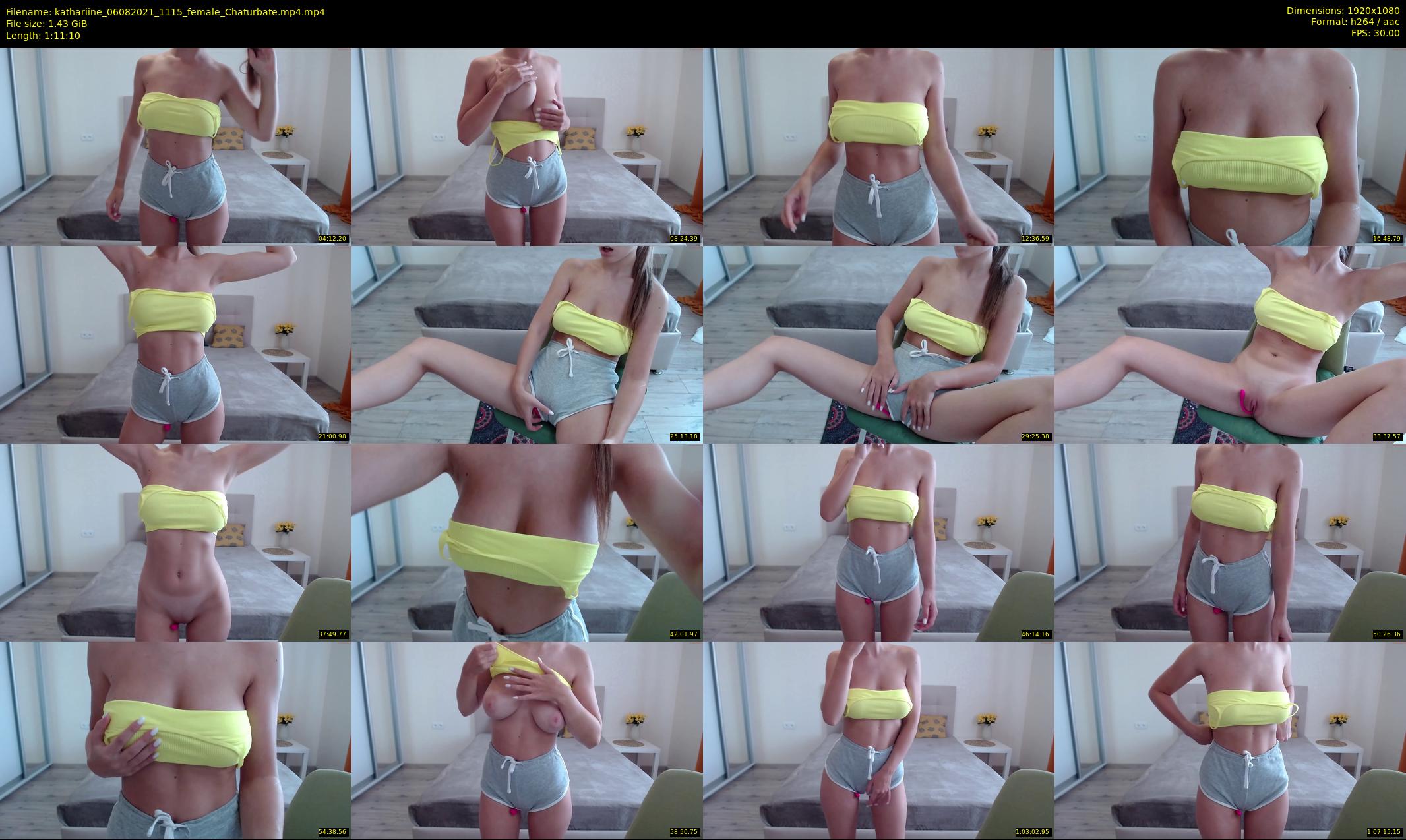 kathariine — 72 minute Chaturbate female cam show recording, 1080p, Aug 6, 2021