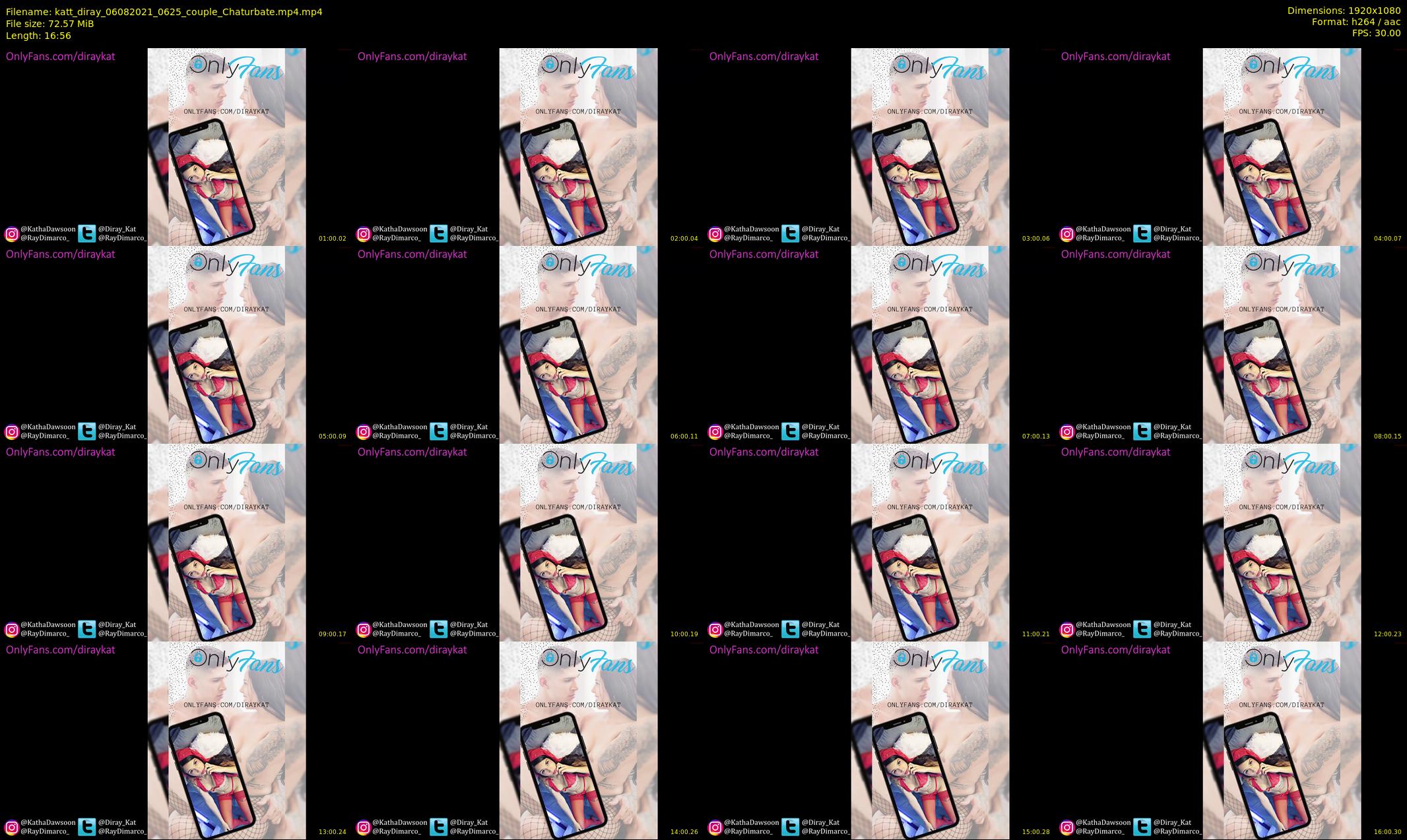 katt_diray — 17 minute Chaturbate couple cam show recording, 1080p, Aug 6, 2021
